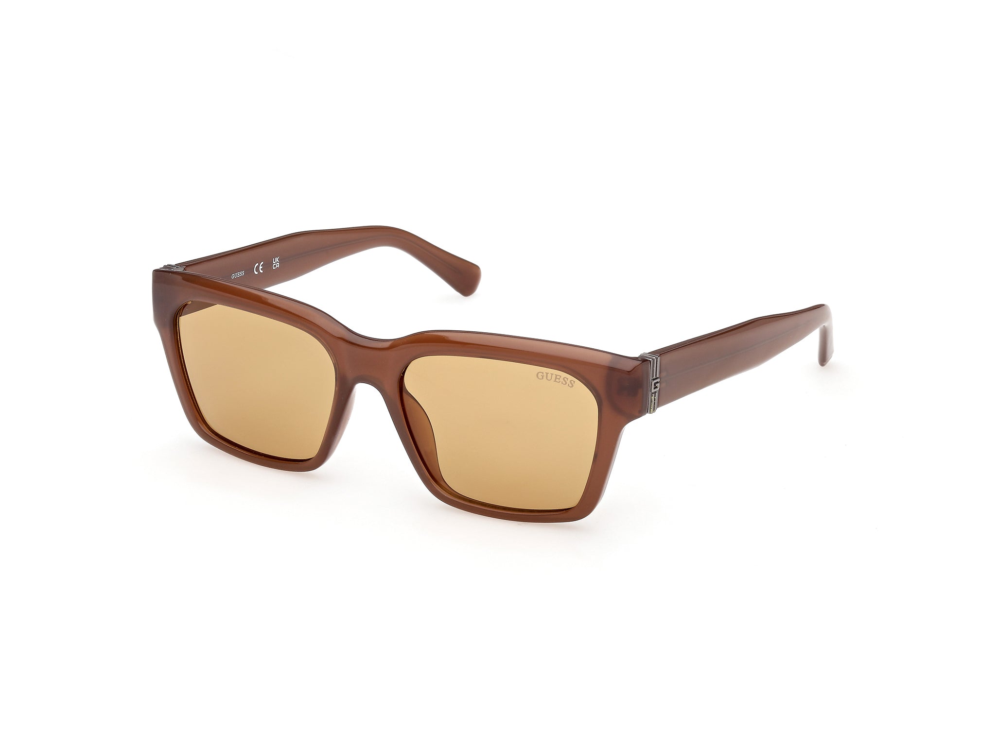 GUESS Women's Injected Square Sunglasses