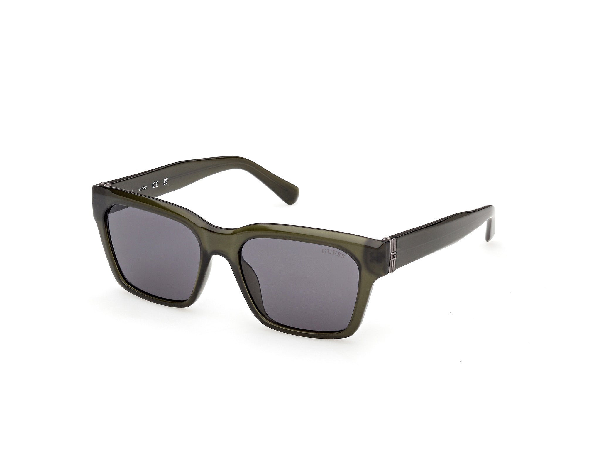 GUESS Women's Injected Square Sunglasses