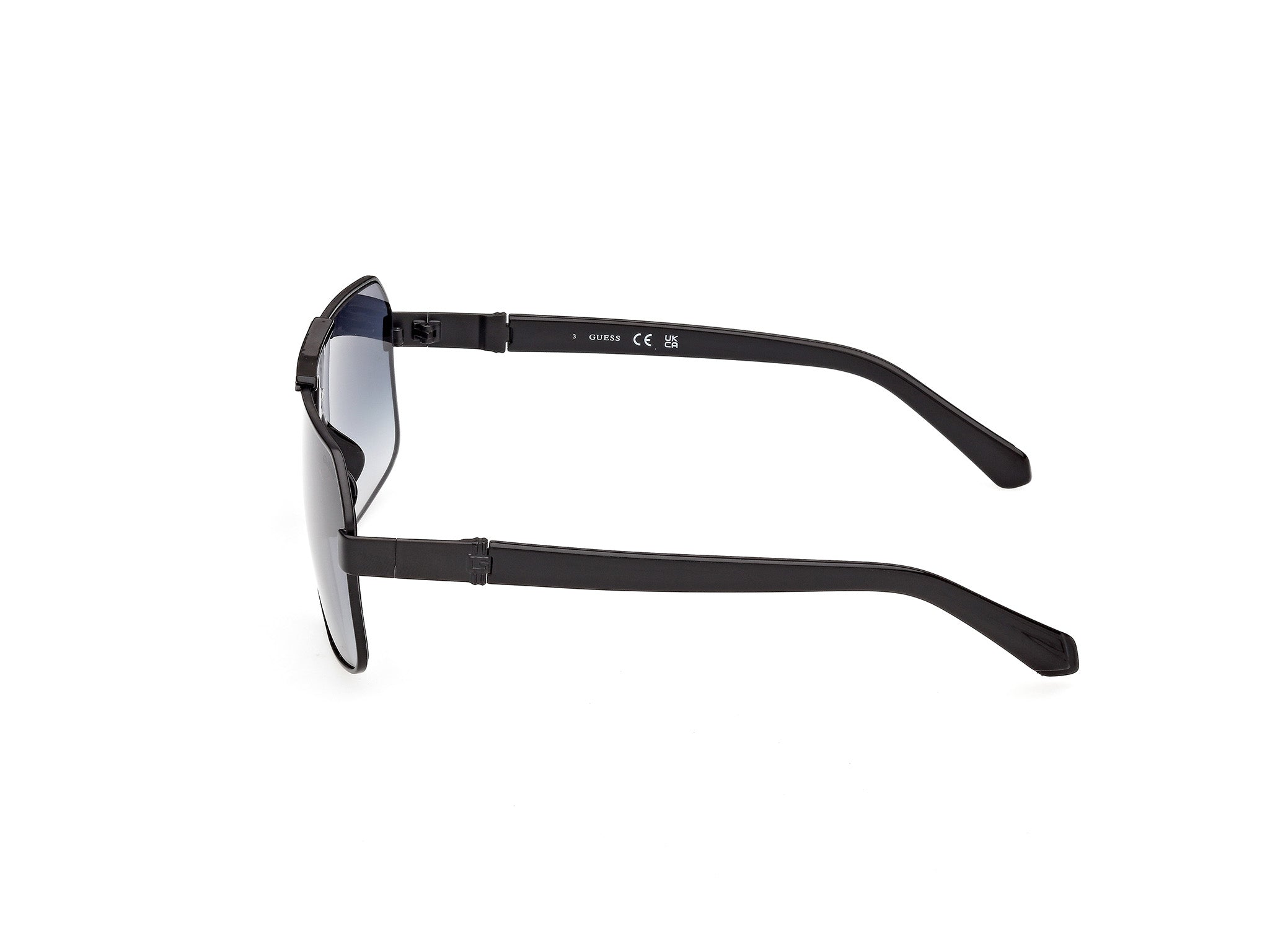 GUESS Men's Metal Navigator Sunglasses