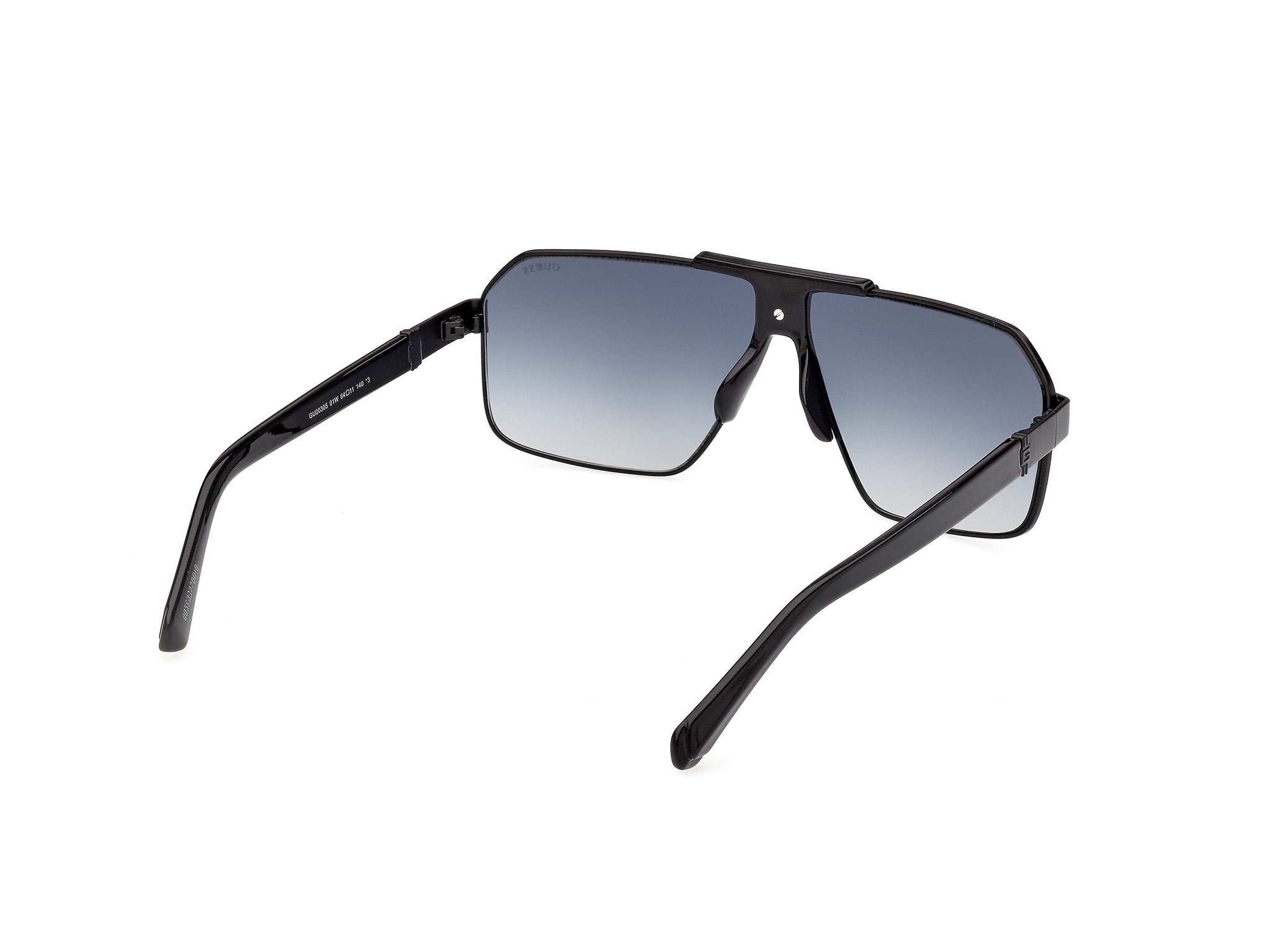 GUESS Men's Metal Navigator Sunglasses