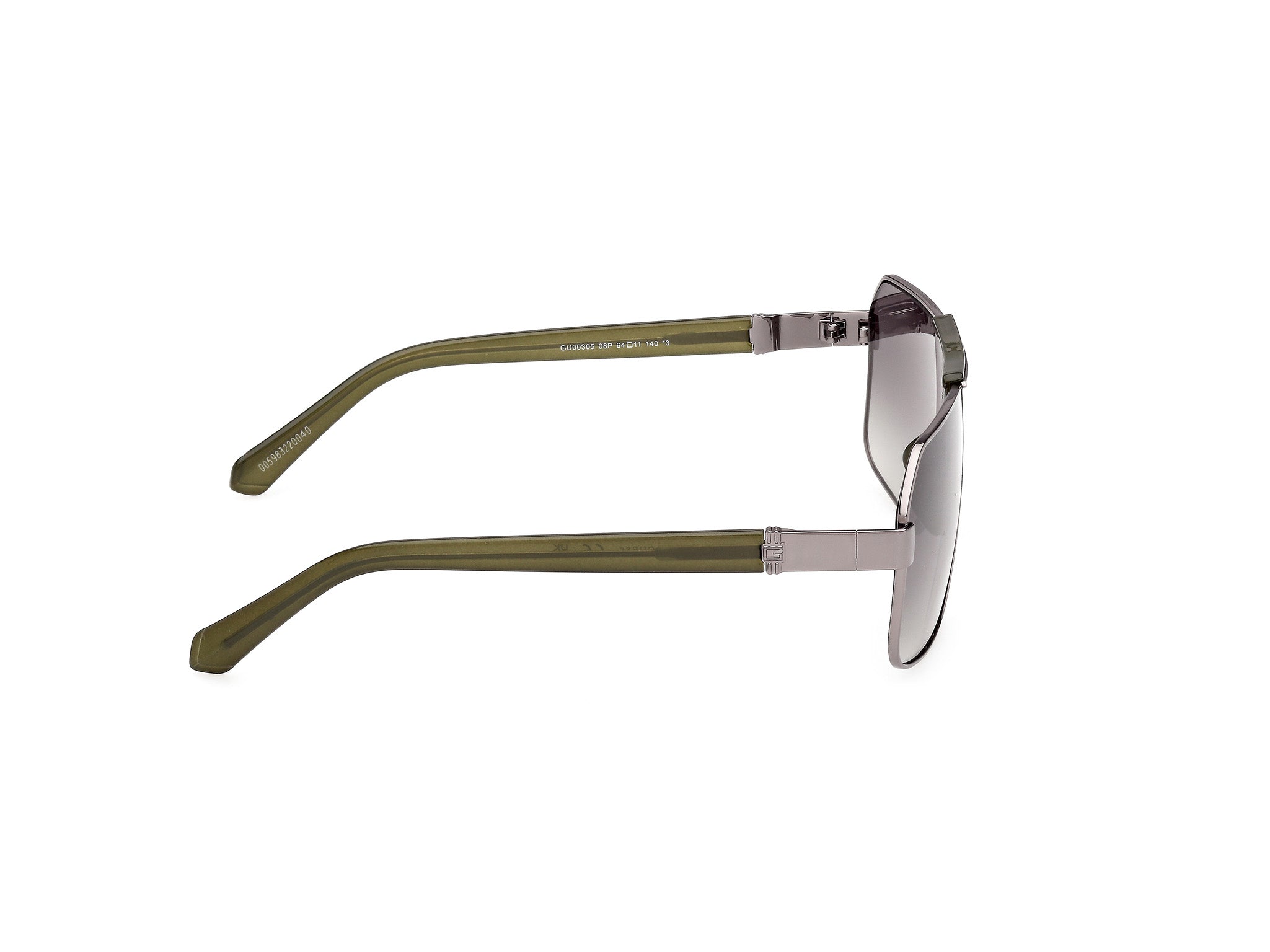 GUESS Men's Metal Navigator Sunglasses