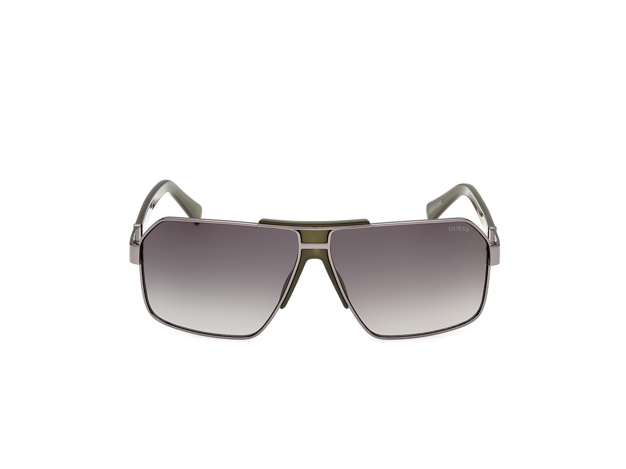 GUESS Men's Metal Navigator Sunglasses