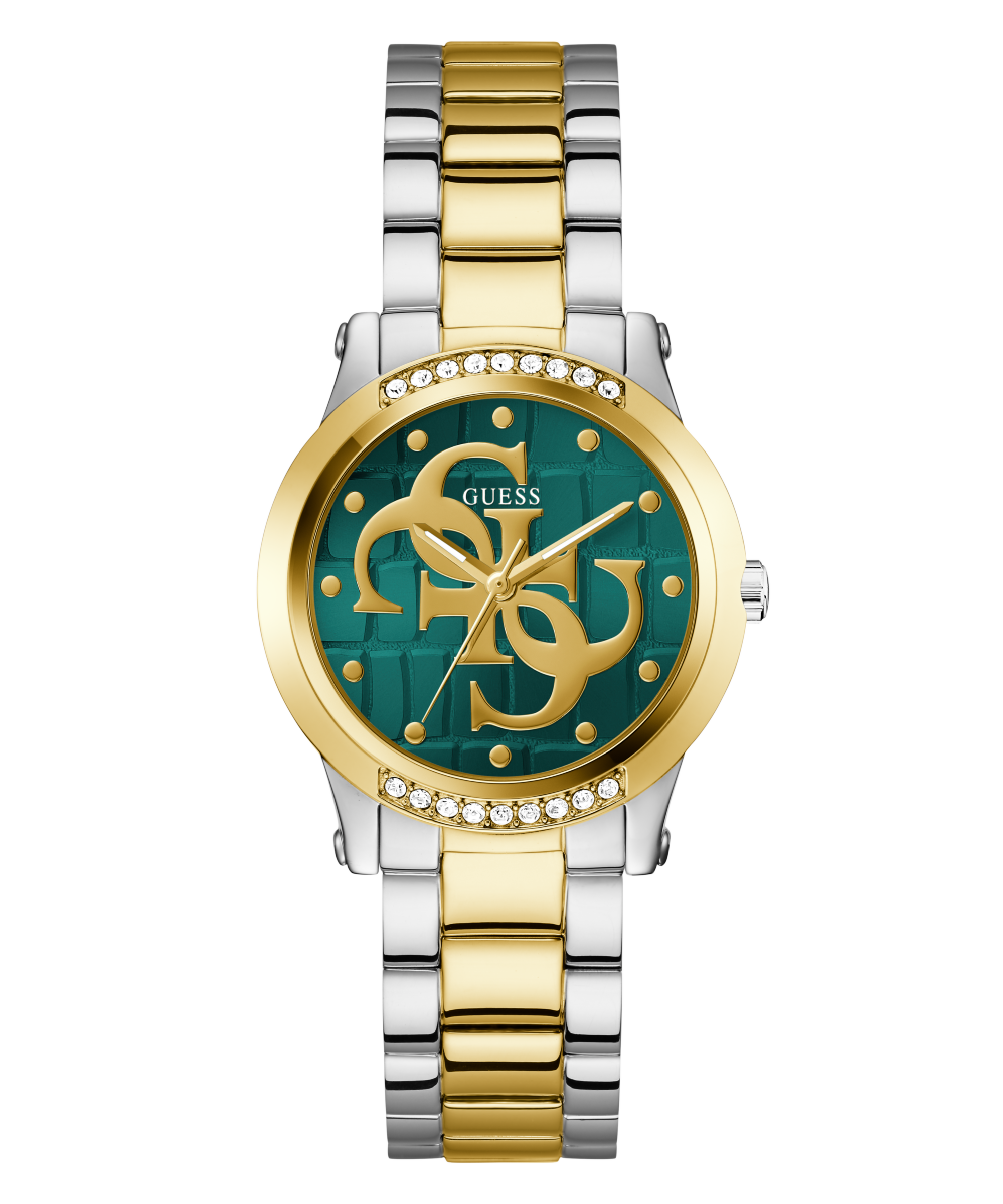 GUESS Ladies 2-Tone Analog Watch