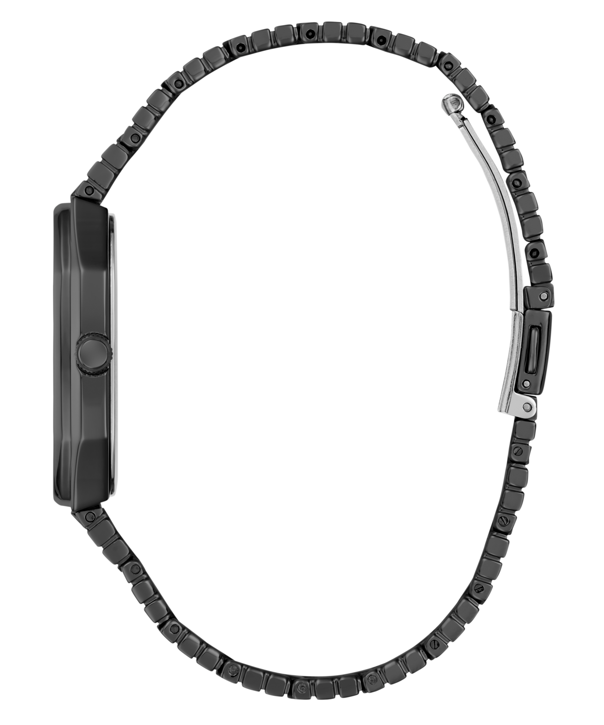 GUESS Mens Black Date Watch