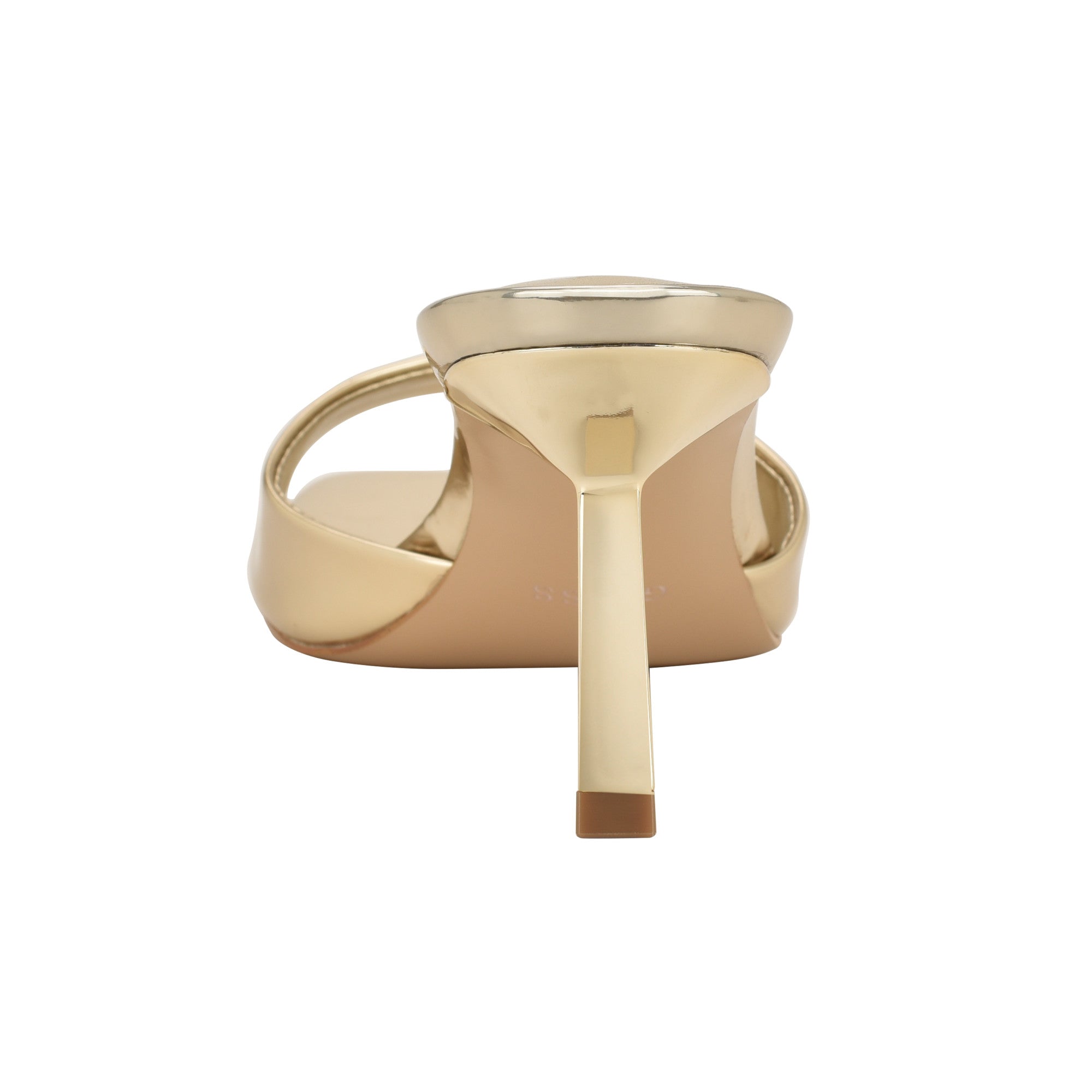 GUESS Carisse Pointed Open Toe Heeled Mule Sandal