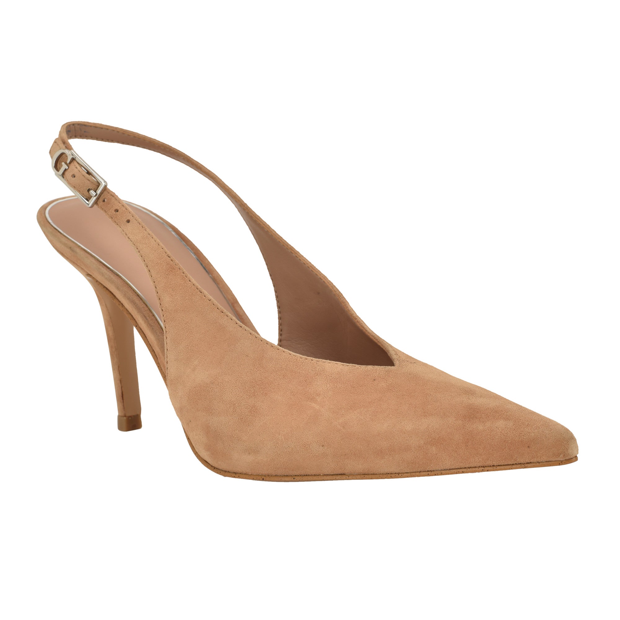 GUESS Primo Sling Back Pointy Toe Stilleto Pump