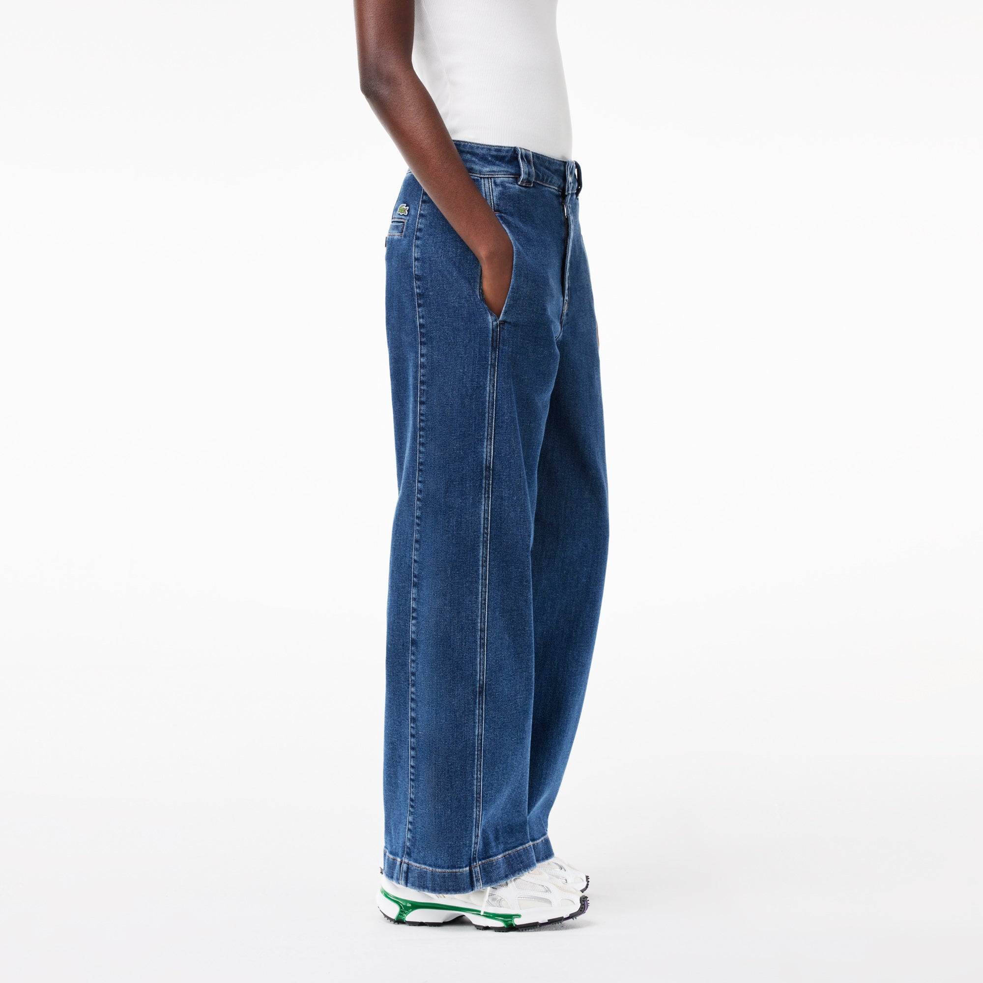 Women's Lacoste Stretch Denim Jeans - Lacoste Apparel THE MIX