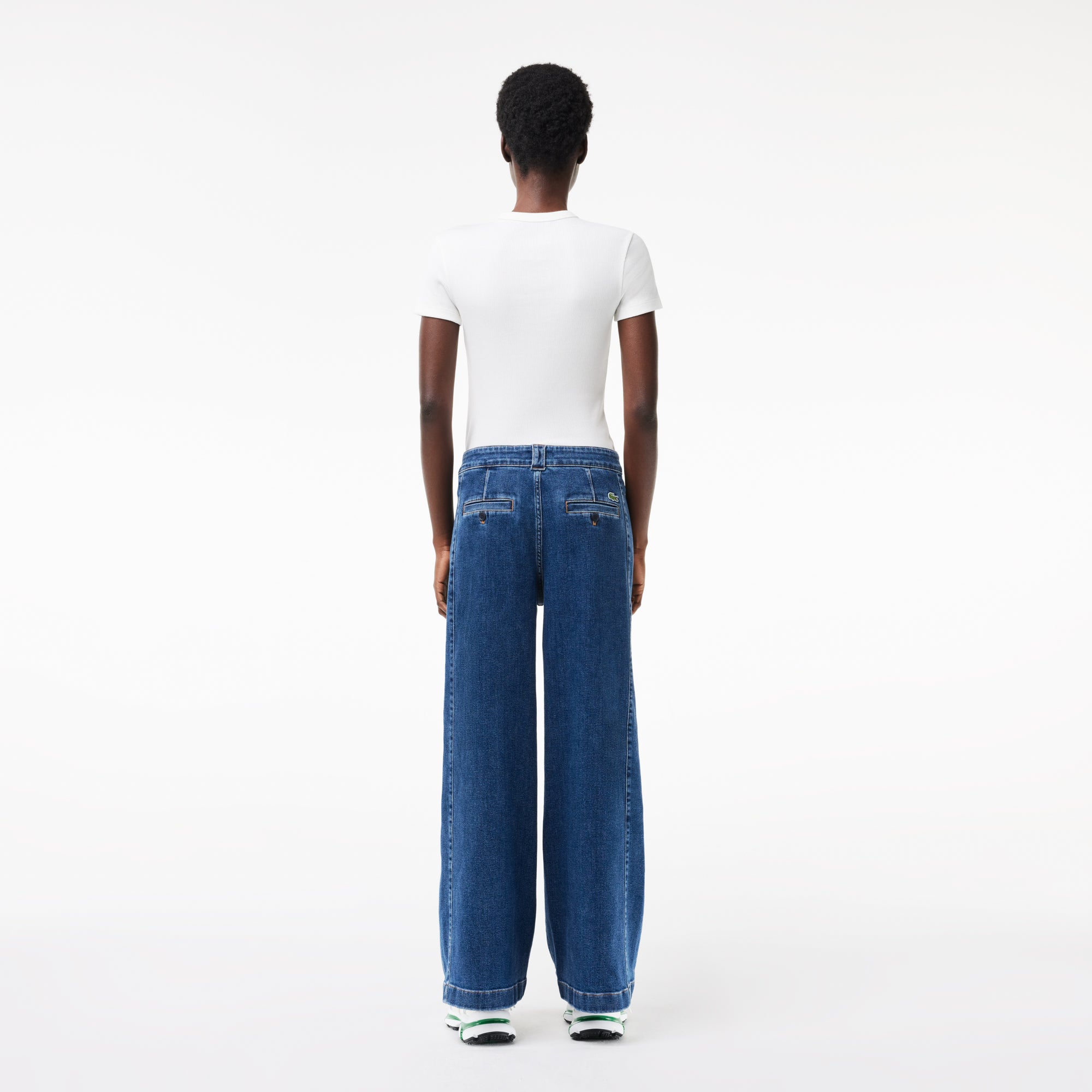Women's Lacoste Stretch Denim Jeans - Lacoste Apparel THE MIX