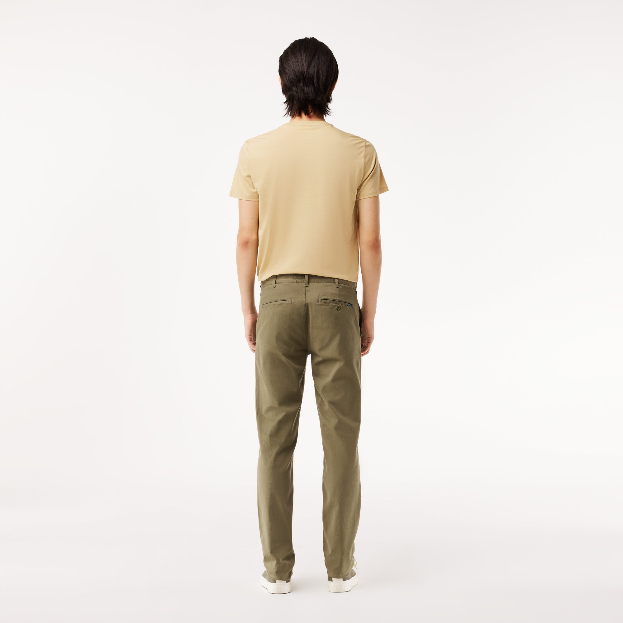 Lacoste Men's New Classic Slim Fit Stretch Cotton Trousers