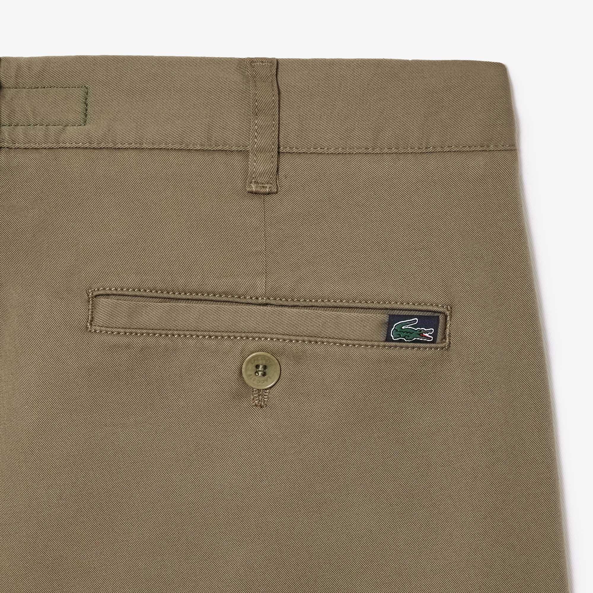 Lacoste Men's New Classic Slim Fit Stretch Cotton Trousers