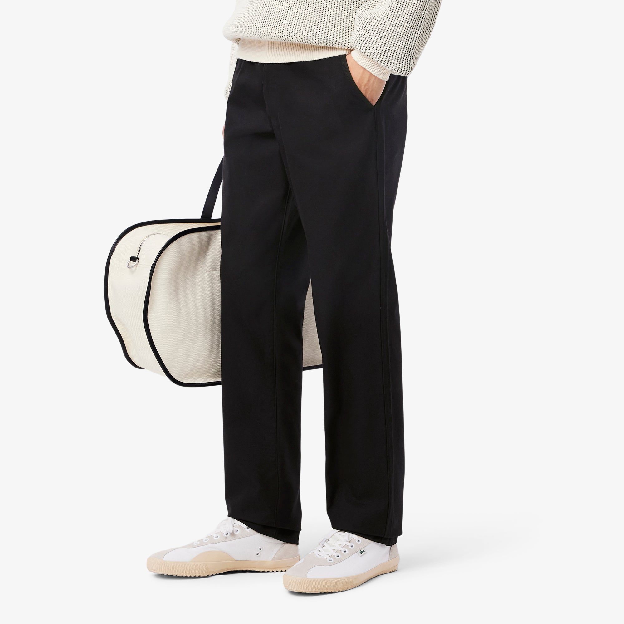 LACOSTE Regular Fit Cotton Chino Pants