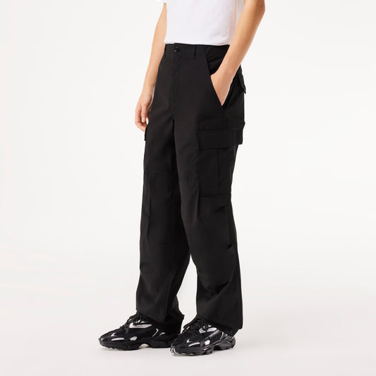 Lightweight Cotton Multipocket Cargo Pants - Lacoste Apparel THE MIX