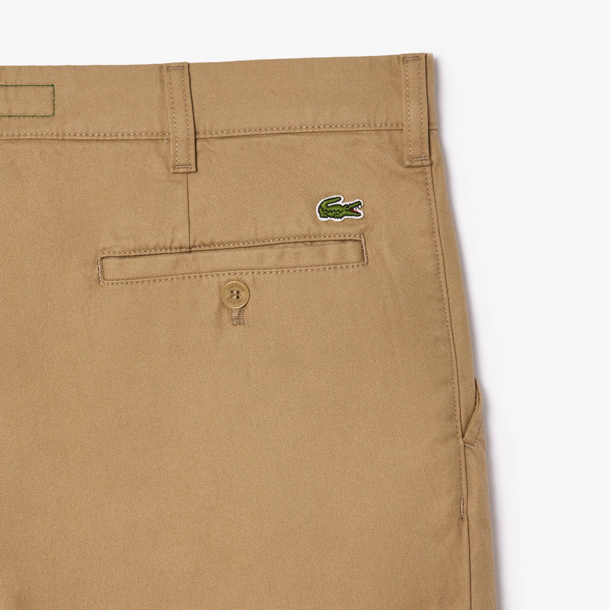 LACOSTE Men's Straight Fit Cotton Twill Pants