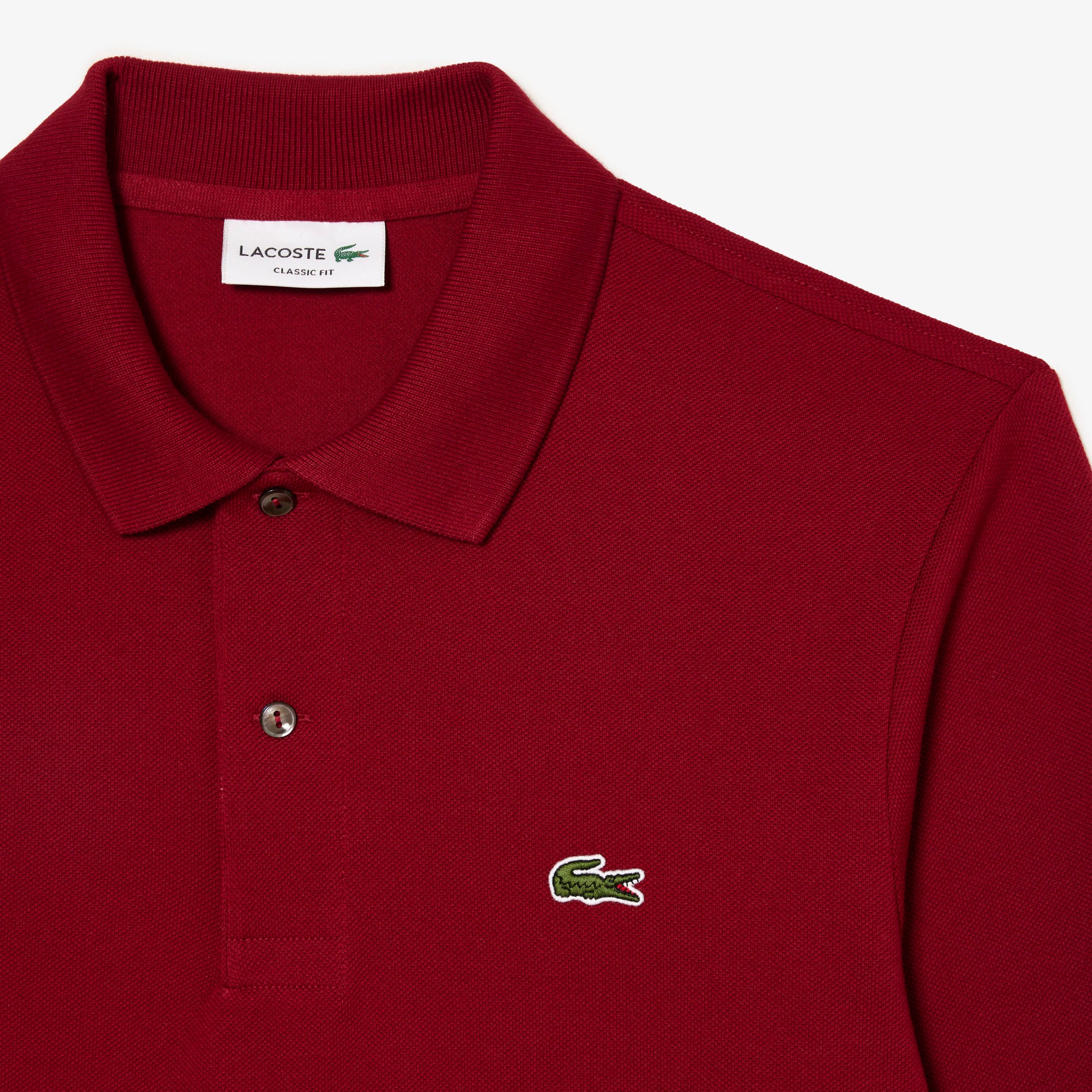 LACOSTE Classic Fit Long Sleeved L.12.12 Polo Shirt