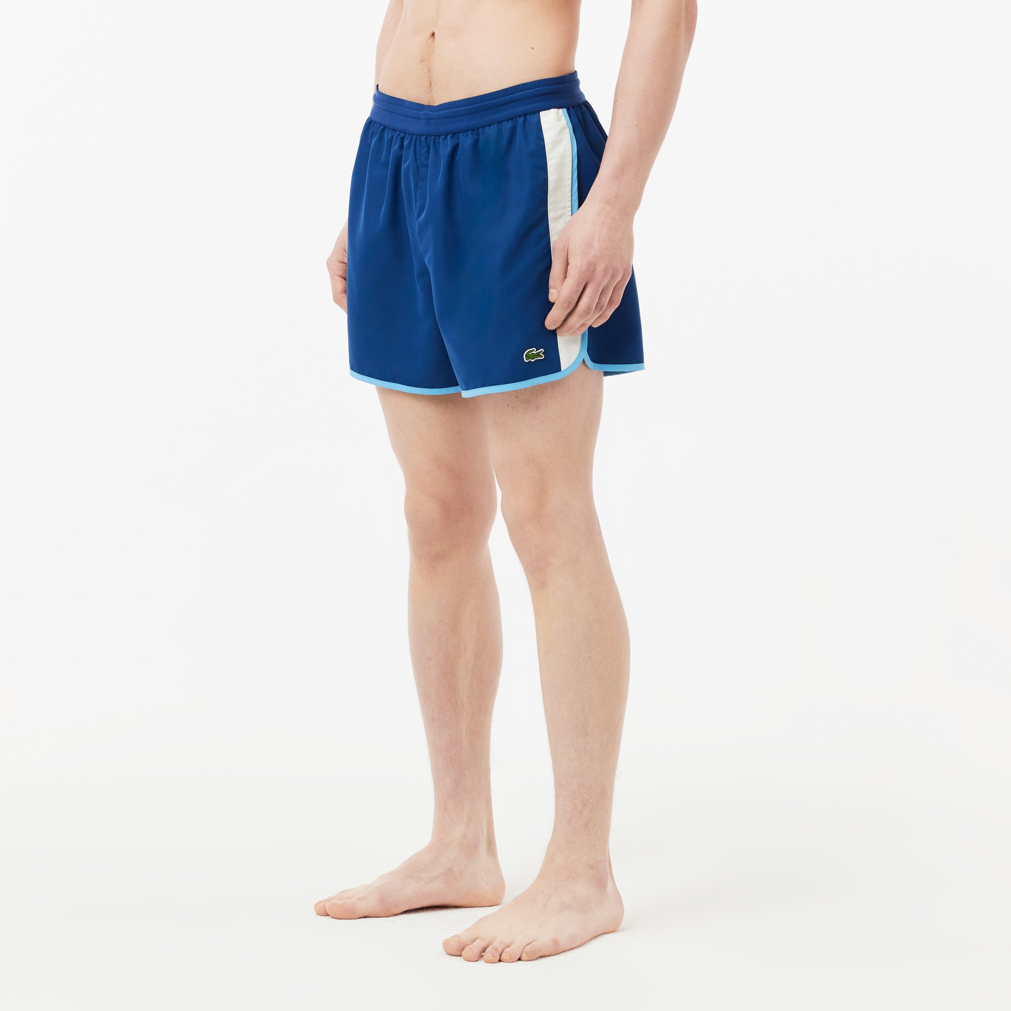 Lacoste Mid Length Colourblock Swim Trunks
