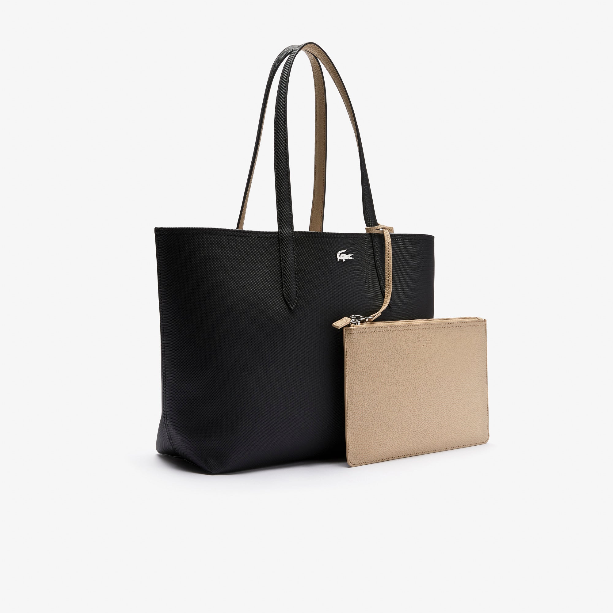 LACOSTE Anna Reversible Tote & Pouch