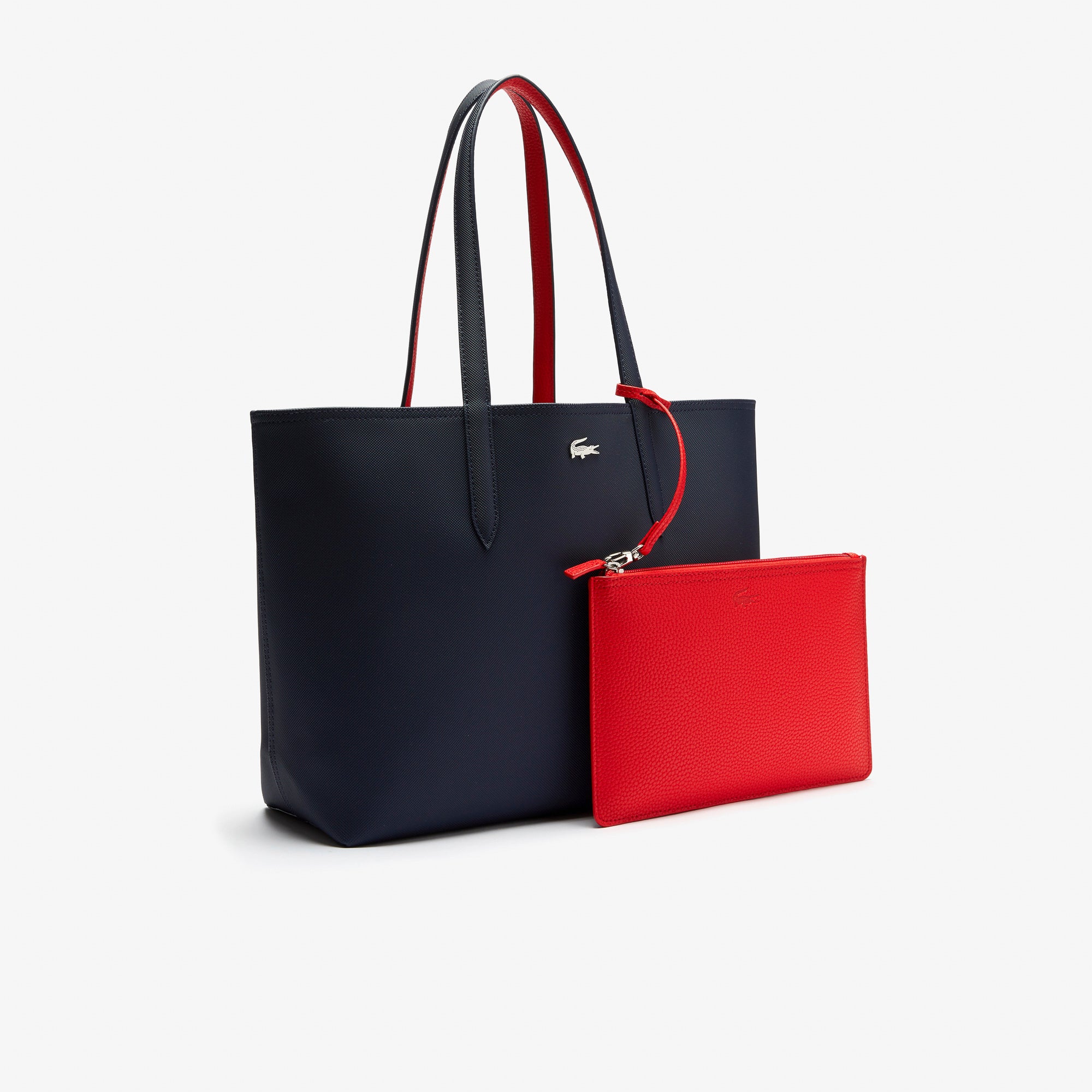 LACOSTE Anna Reversible Tote & Pouch