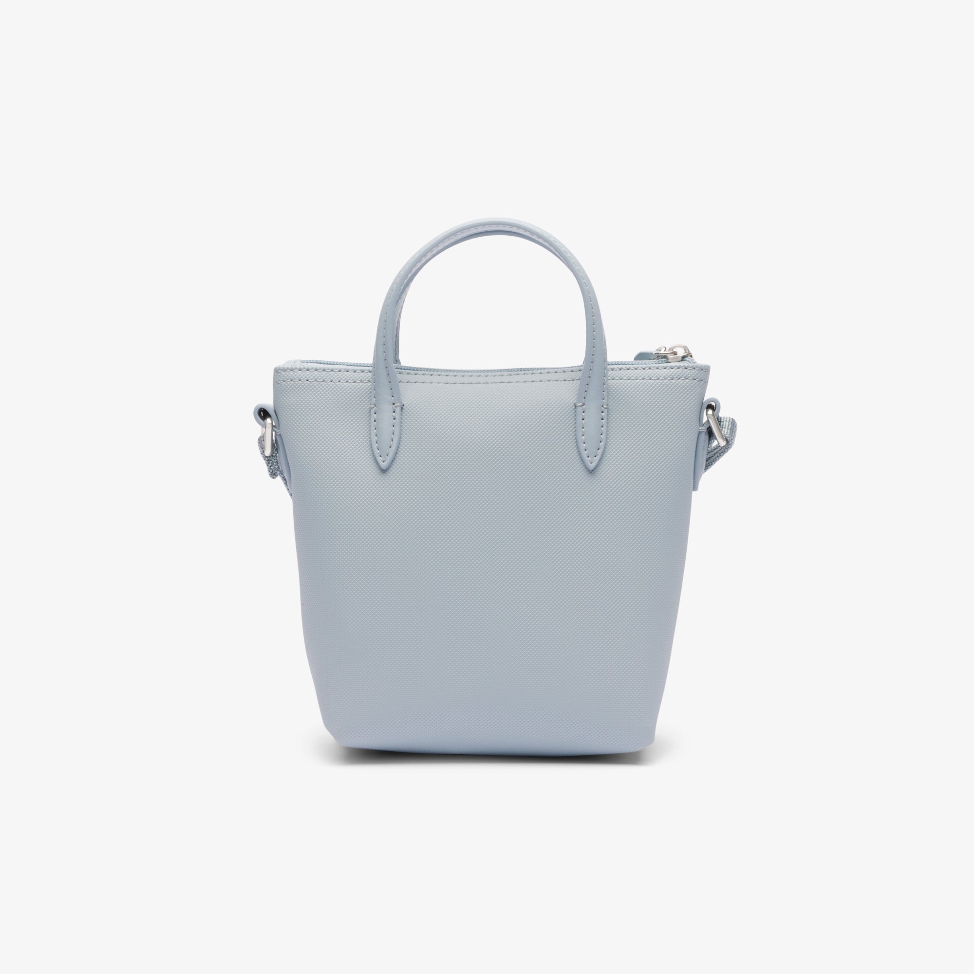 Lacoste Women's L.12.12 Concept Petit Pique Coated Canvas Mini Zip Tote Bag