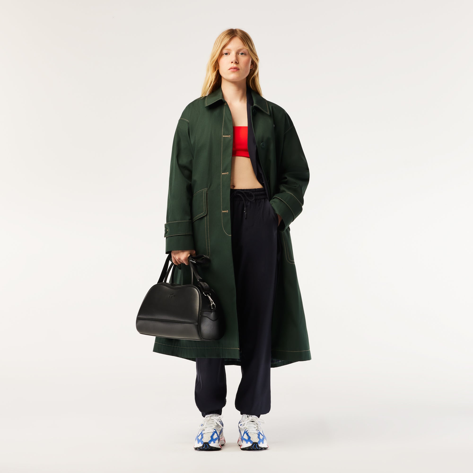 Lacoste Women's Lora Small Leather Bag