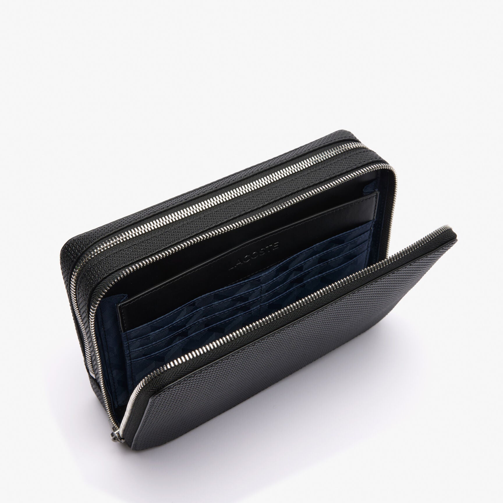 Men's Chantaco Piqué Leather Zip Pouch