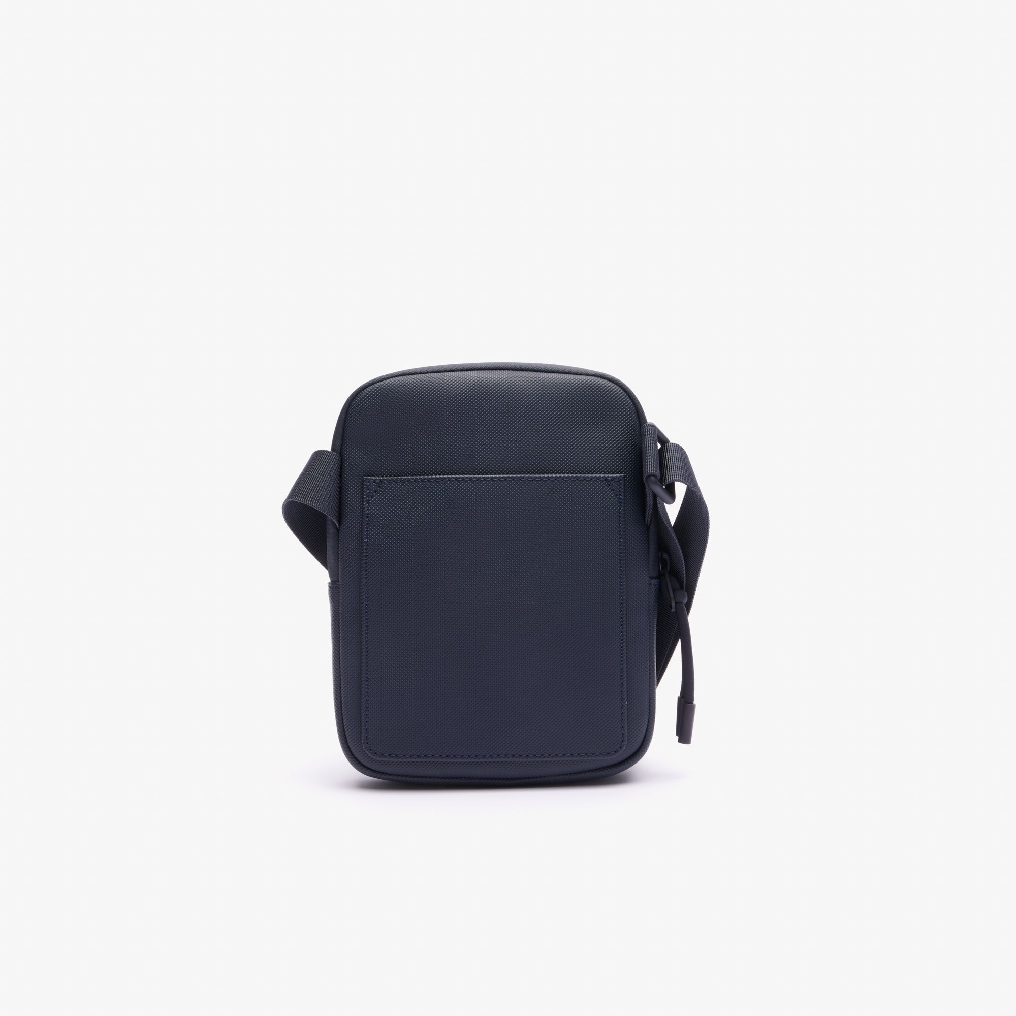 Lacoste Men's Coated Canvas Small Flat Crossbody Bag