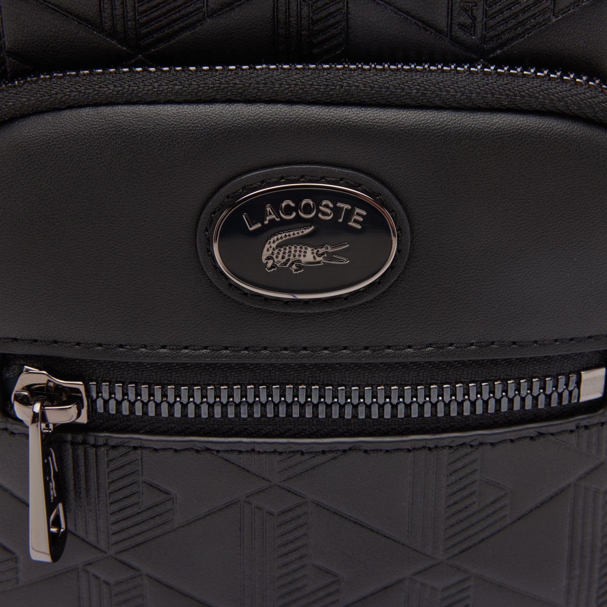 Lacoste Monogram Print Small Crossover Bag - Lacoste Accessories THE MIX