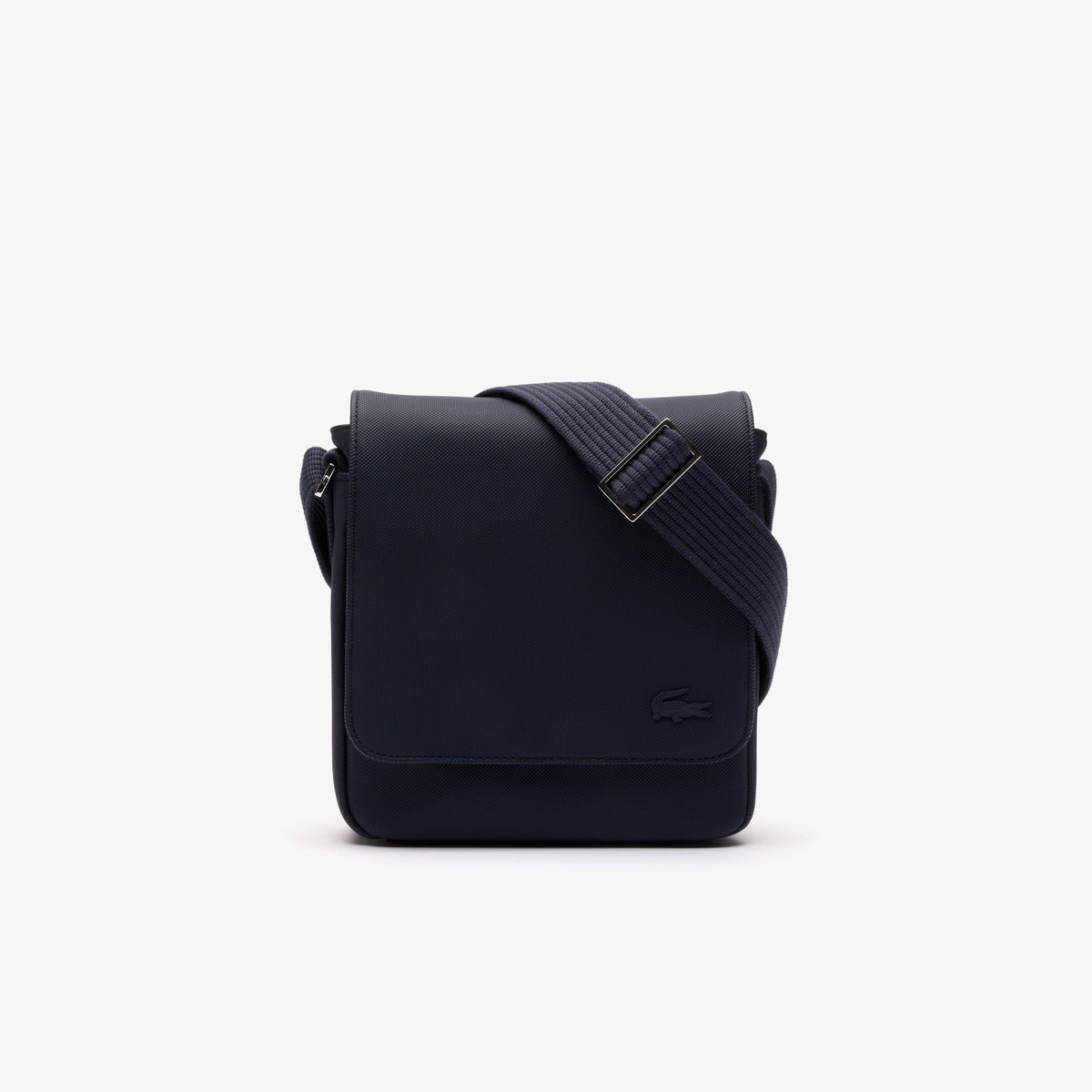 LACOSTE Men's Classic Flap Close Shoulder Bag