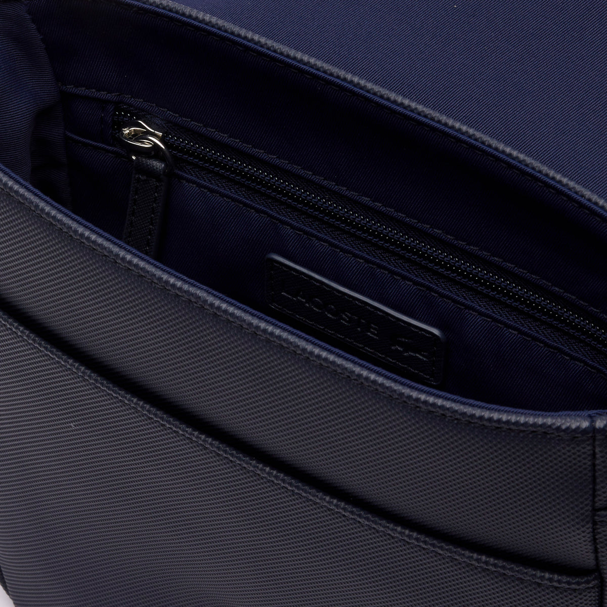 LACOSTE Men's Classic Flap Close Shoulder Bag