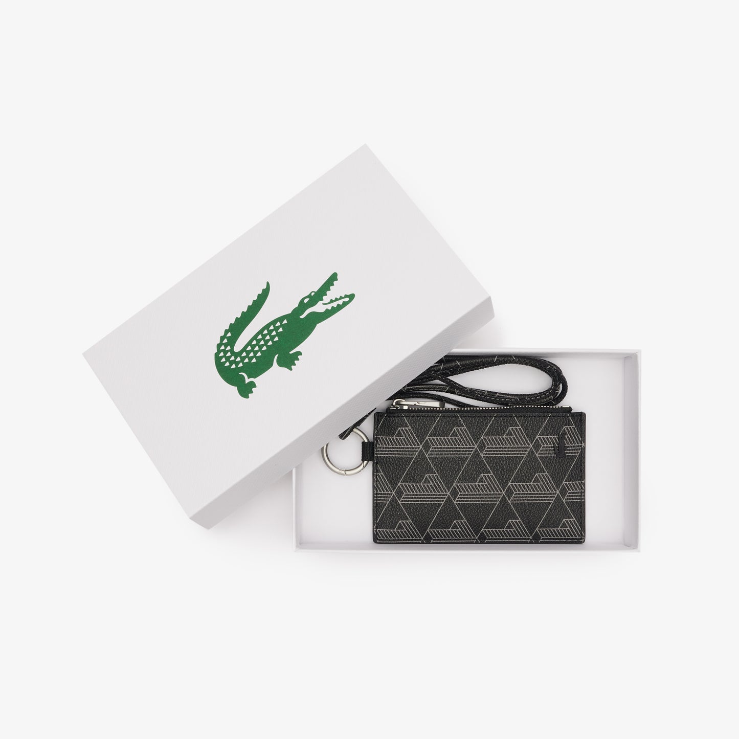 Lacoste Blend Card Holder With Strap