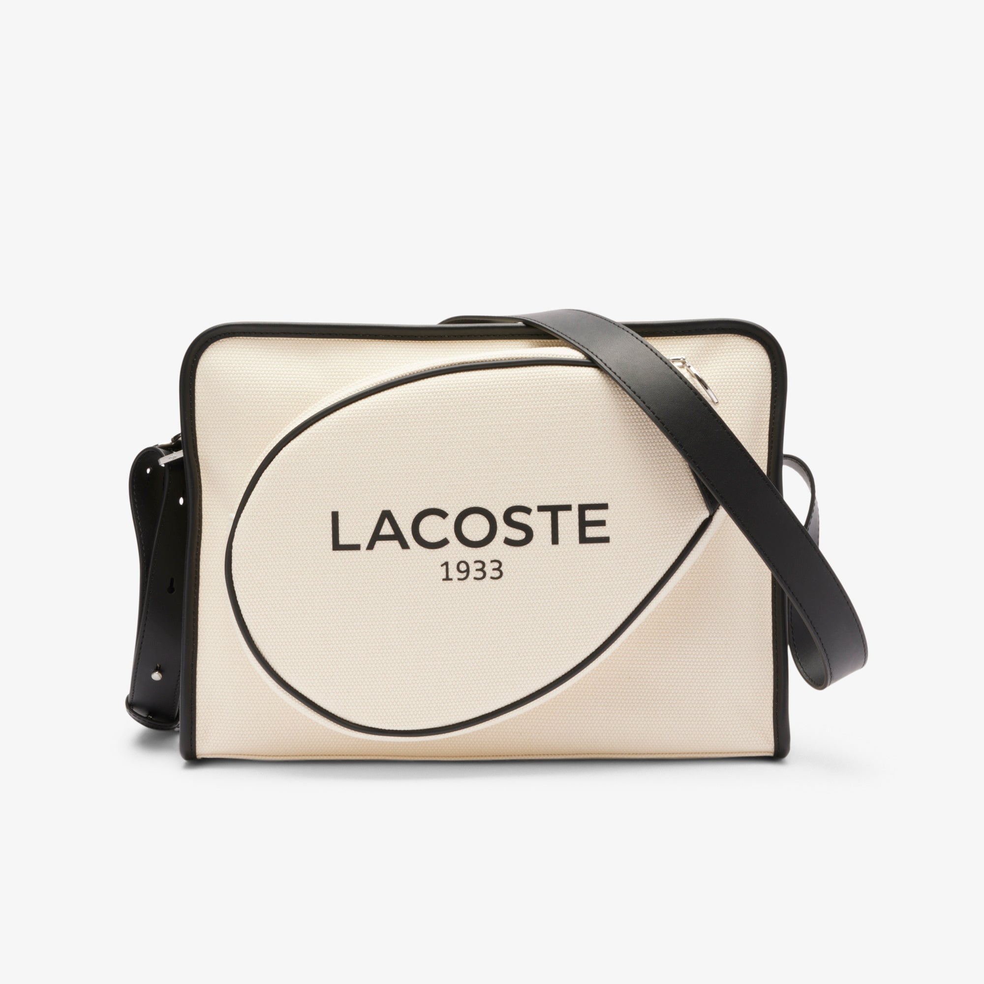LACOSTE Heritage Canvas Unisex Shoulder Bag