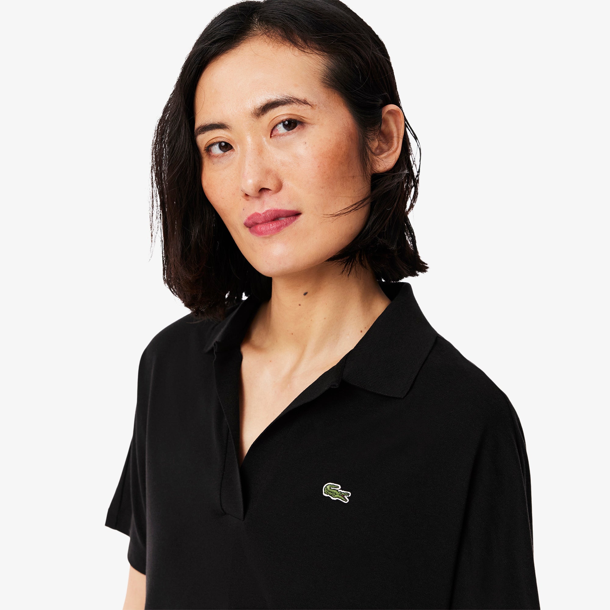 Lacoste Relaxed Fit Fluid Pique Polo Shirt