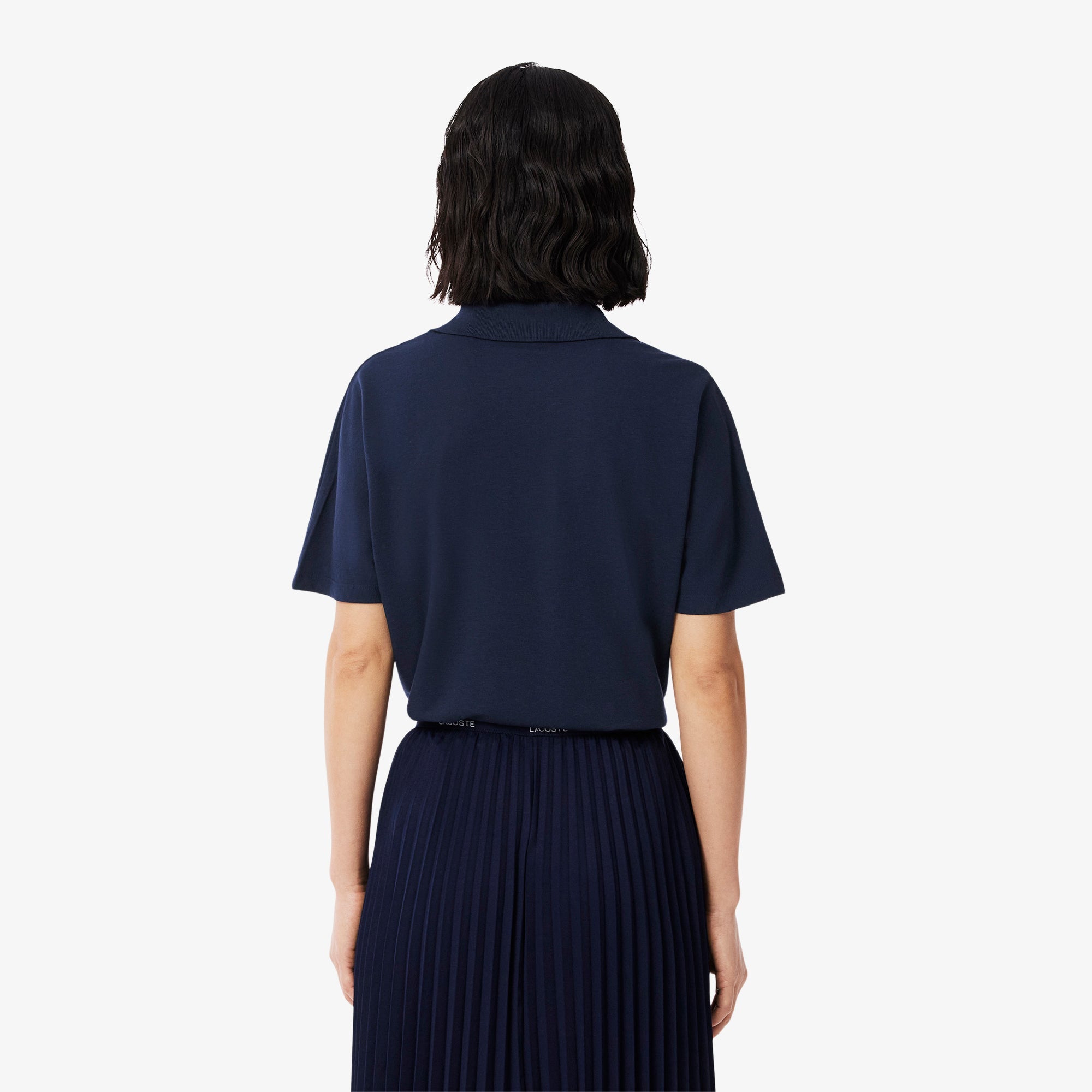 Lacoste Relaxed Fit Fluid Pique Polo Shirt
