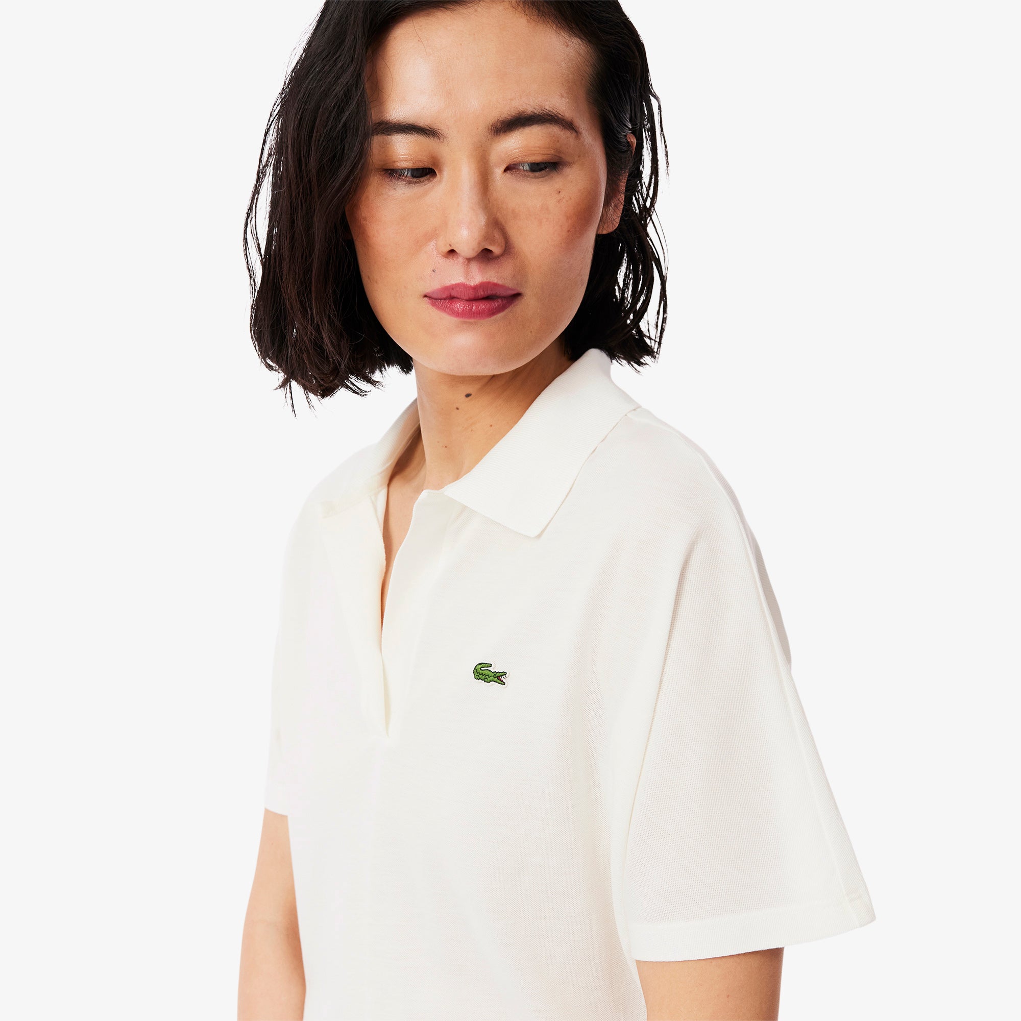 Lacoste Relaxed Fit Fluid Pique Polo Shirt