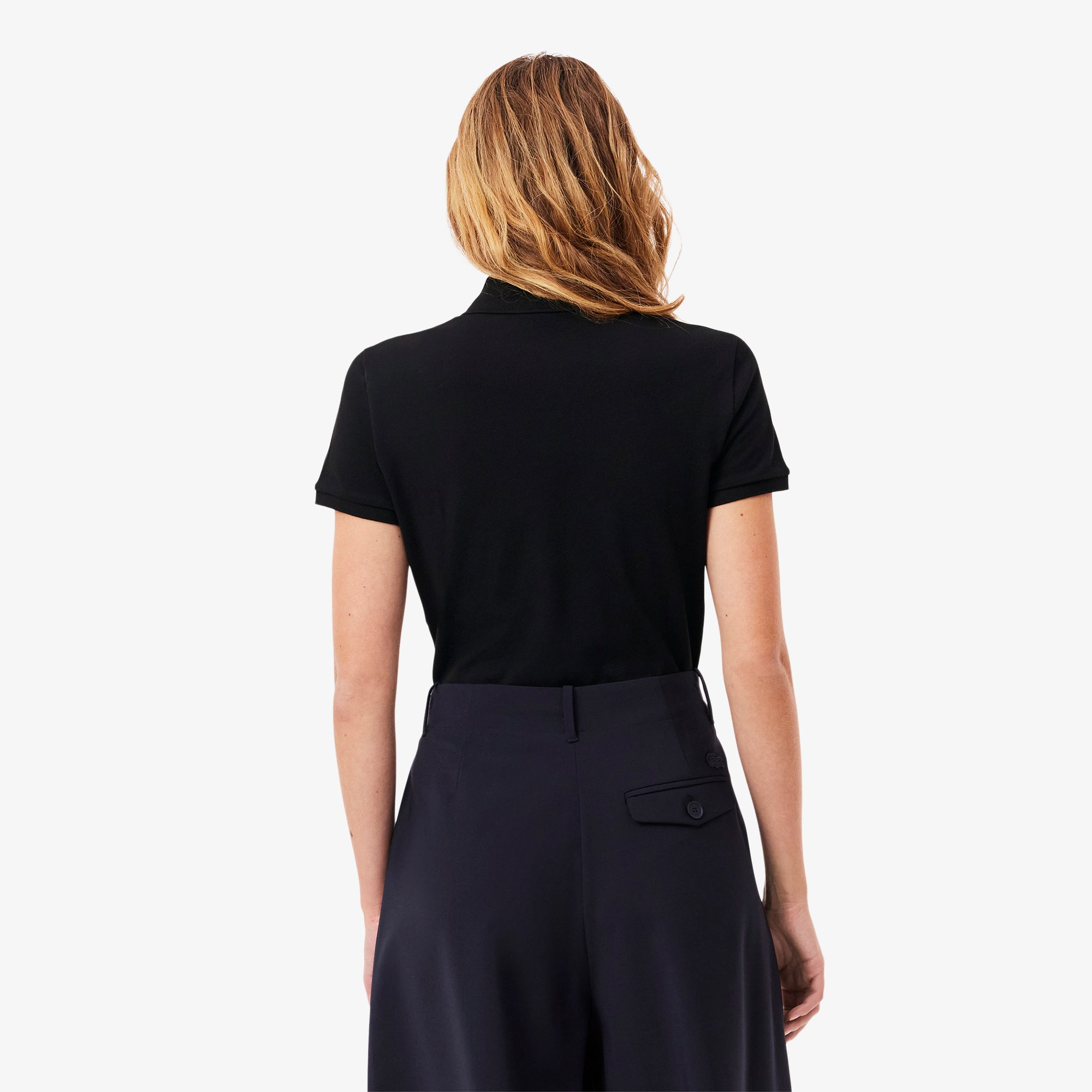 Lacoste L.12.d Slim Fit Stretch Petit Pique Polo Shirt