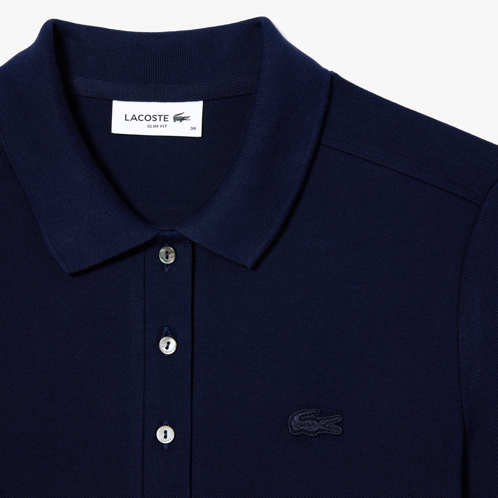LACOSTE Women's Slim fit Stretch Cotton Piqué Polo Shirt