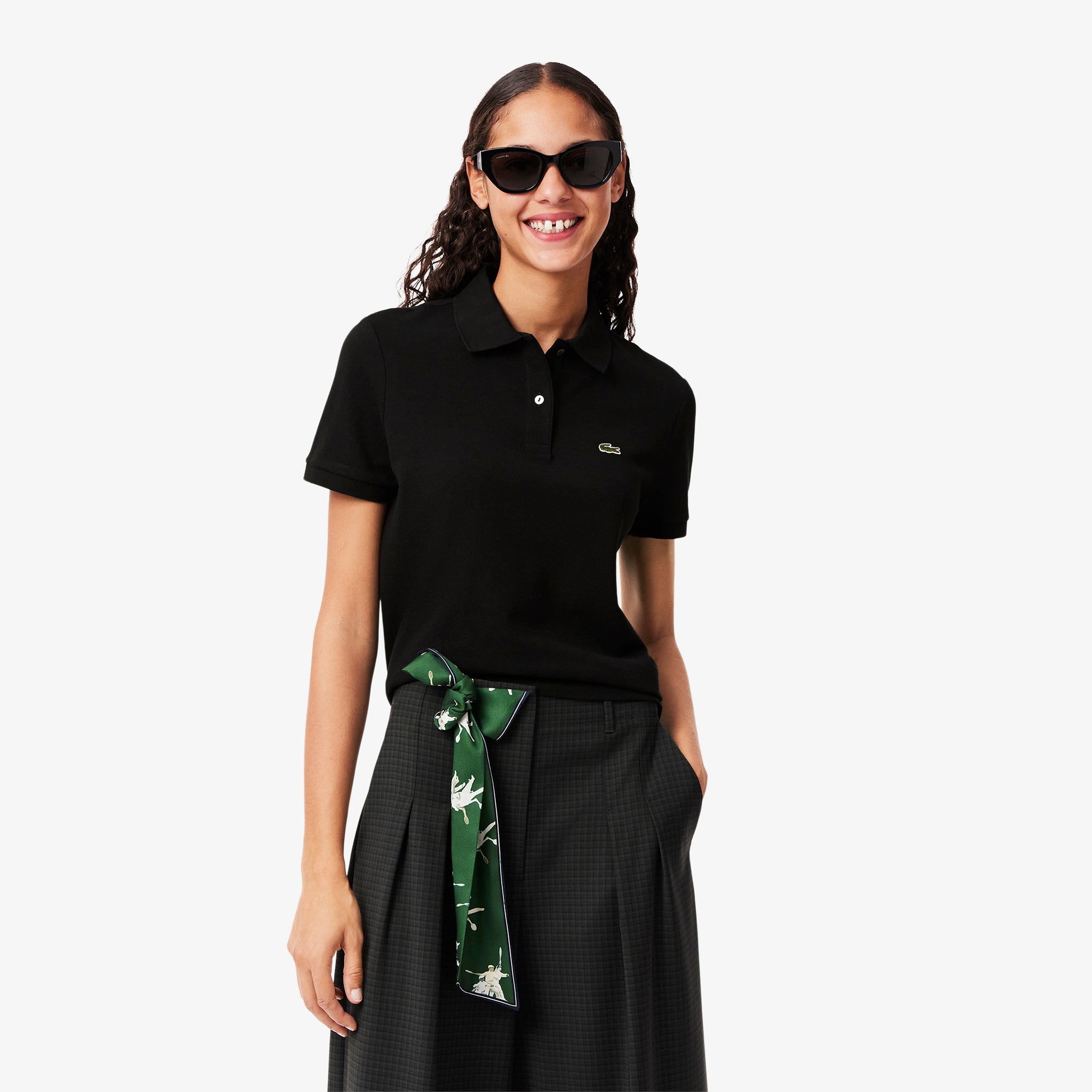 LACOSTE Regular Fit Supple Petit Piqué Polo Shirt