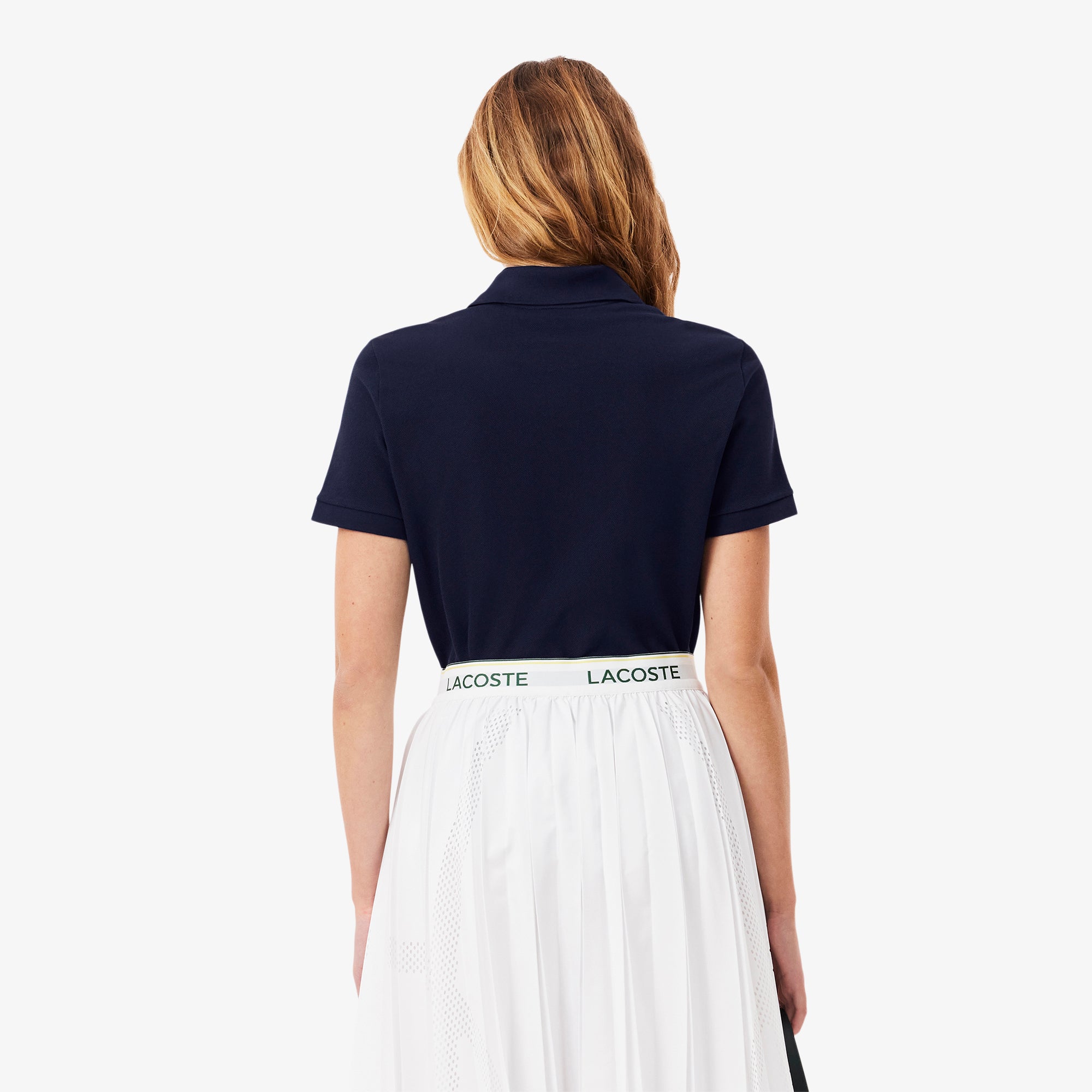 Lacoste Women's Regular Fit Soft Cotton Petit Piqué Polo