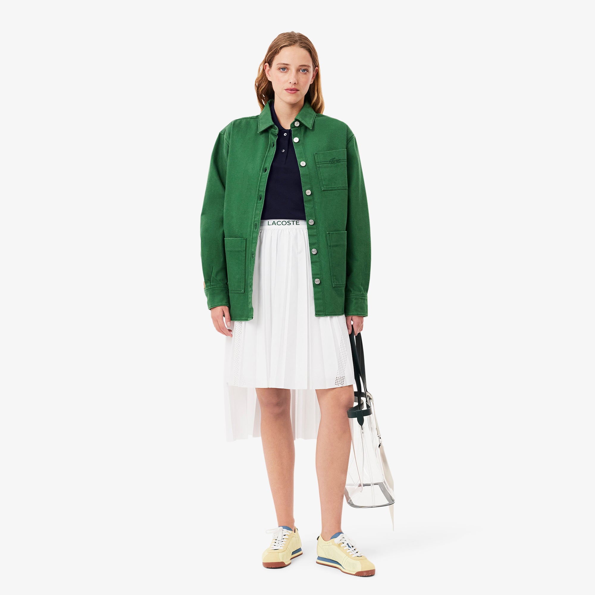 Lacoste Women's Regular Fit Soft Cotton Petit Piqué Polo
