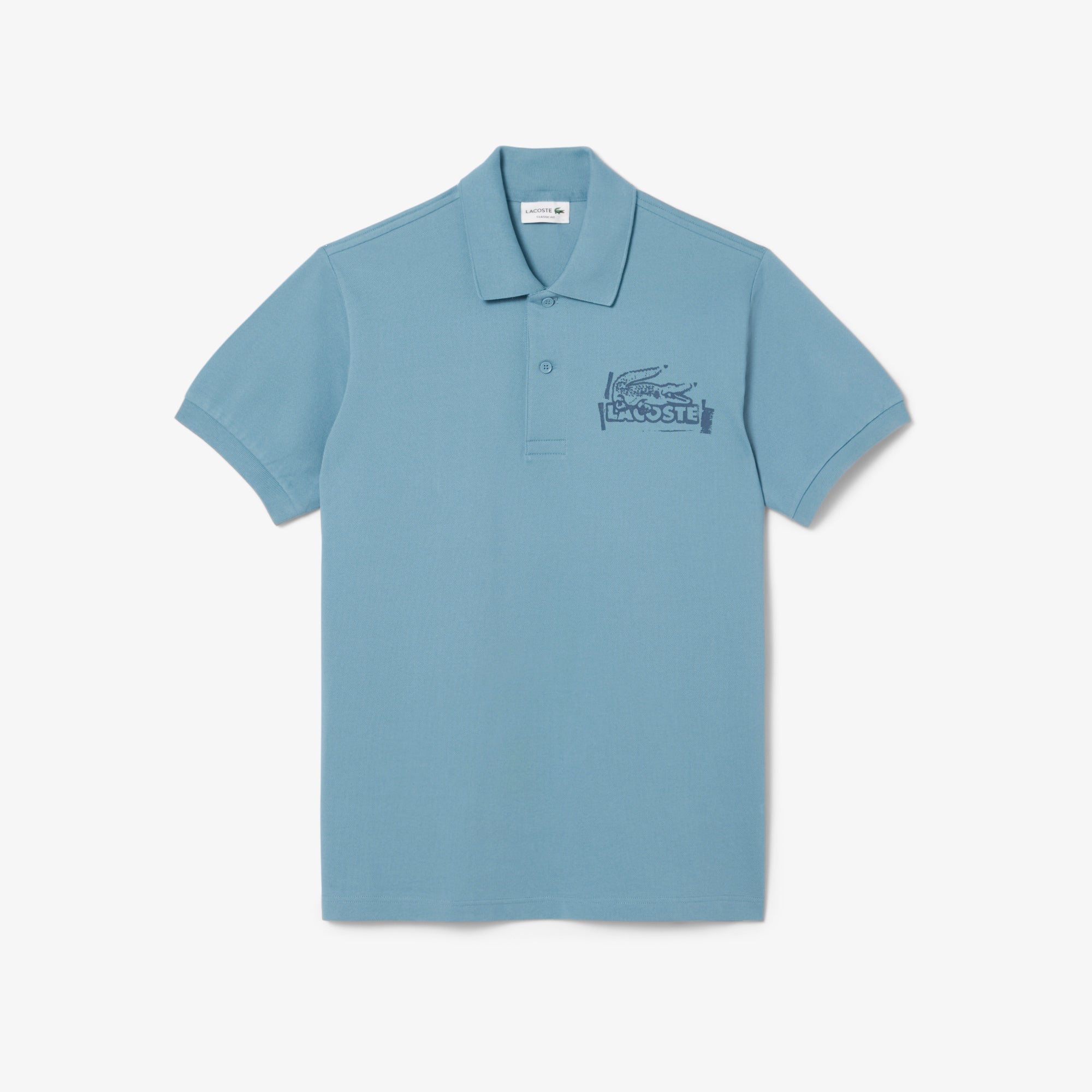 LACOSTE Men's Classic Fit Printed L.12.12 Polo