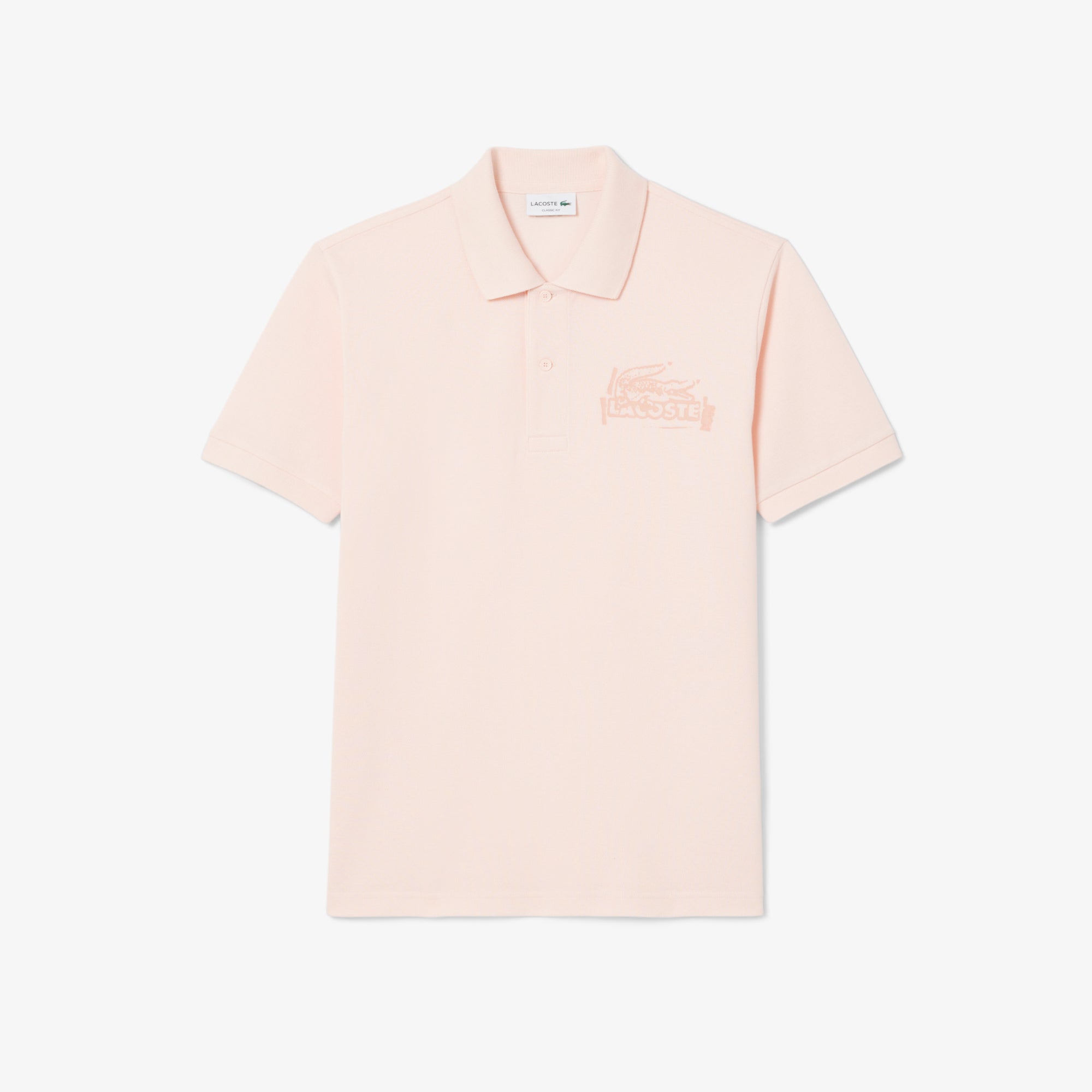 LACOSTE Men's Classic Fit Printed L.12.12 Polo