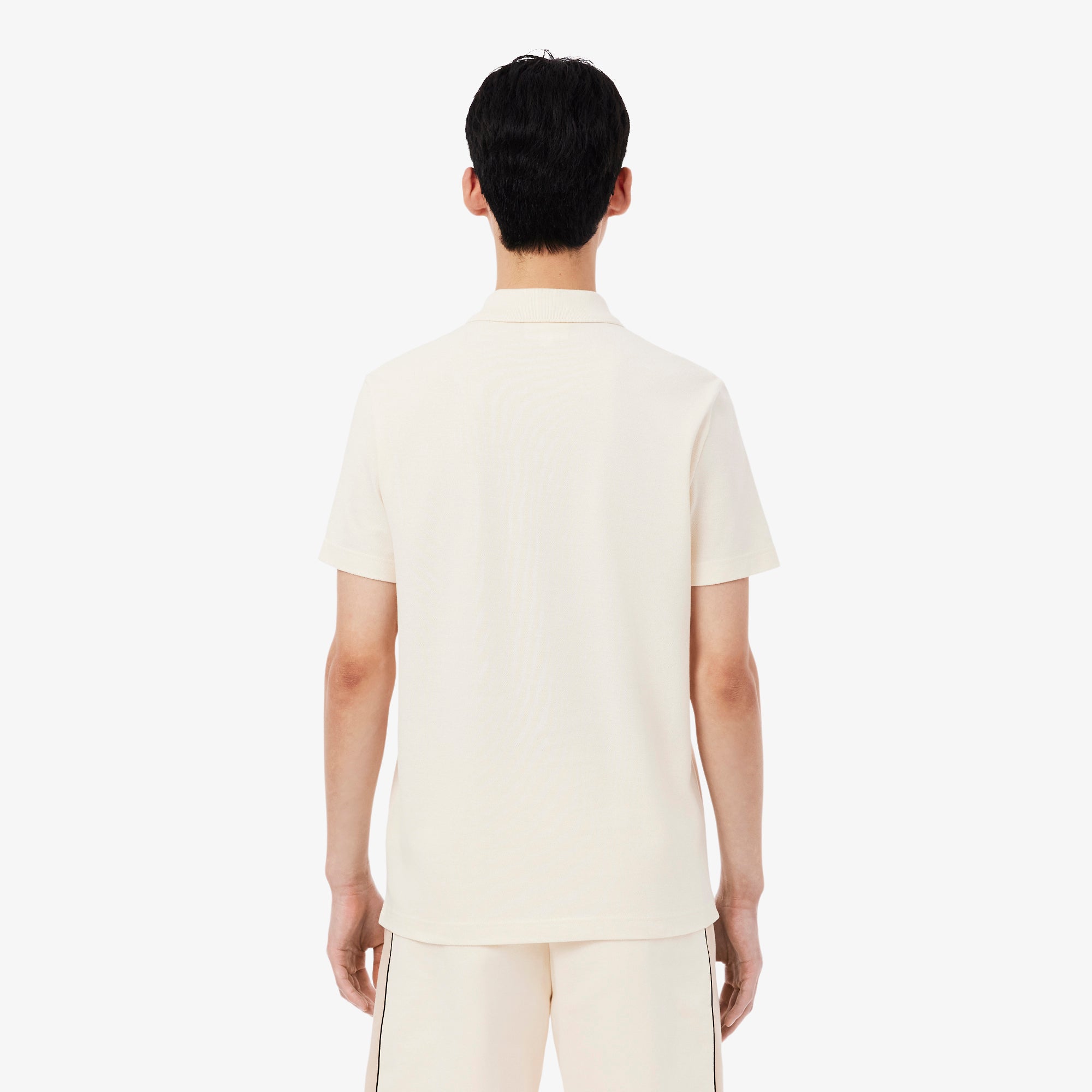 LACOSTE Men Regular Fit Colour-Block Piqué Polo Shirt