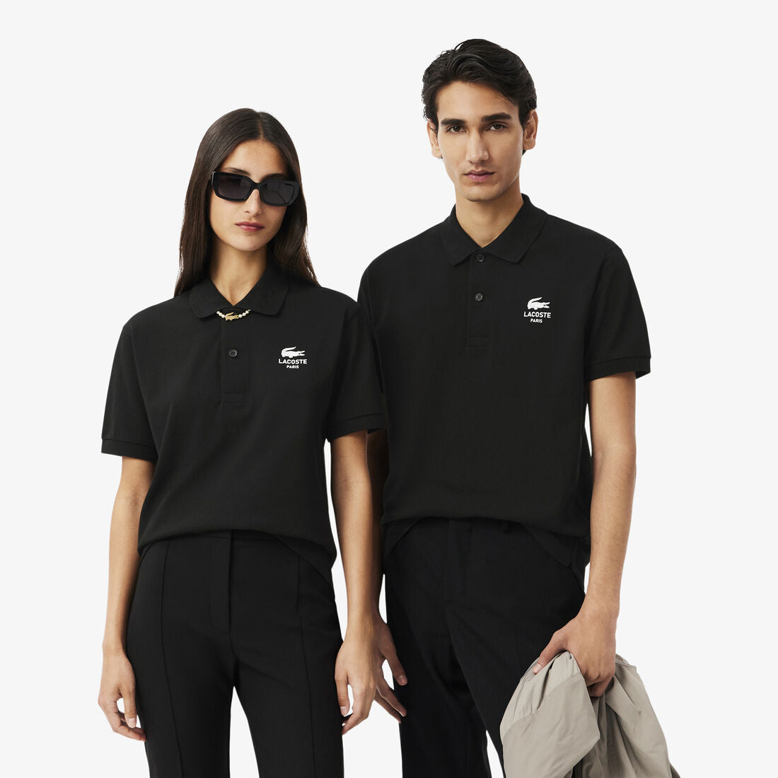 LACOSTE Classic Fit Signature Print L.12.12 Polo Shirt Unisex