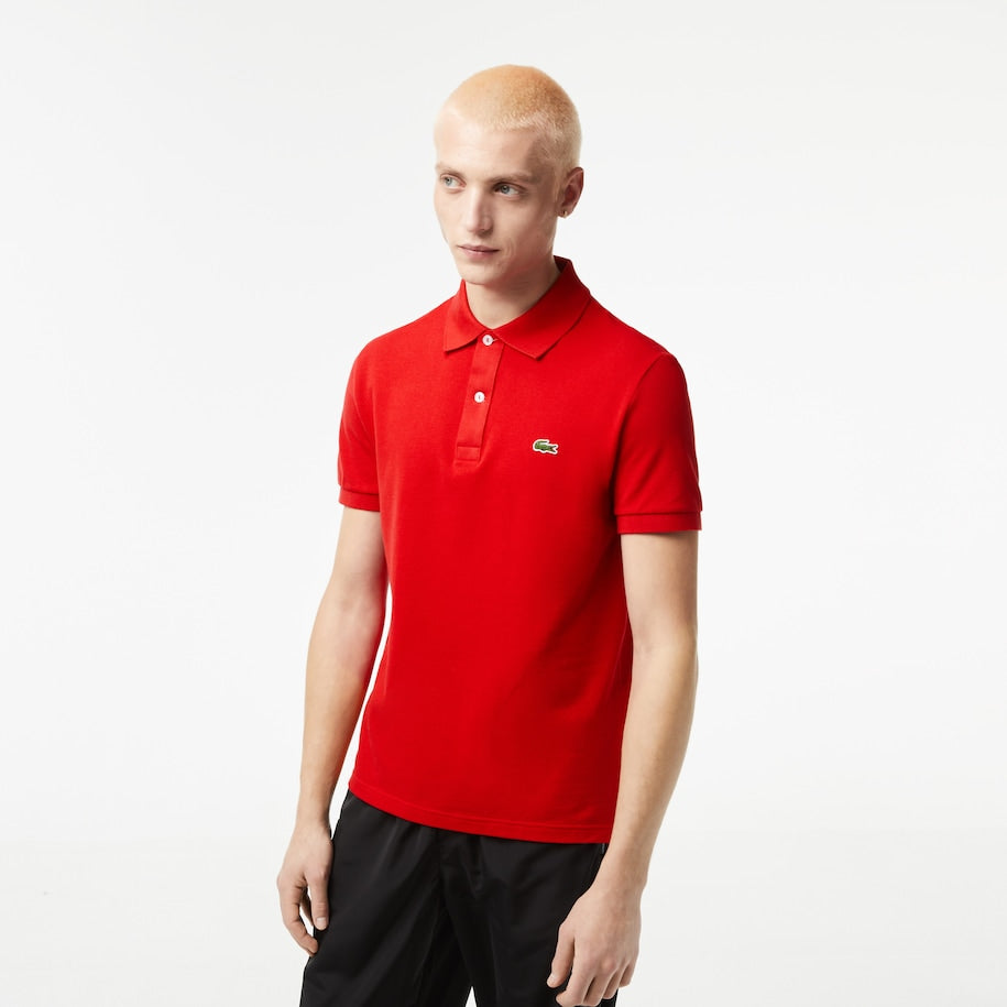 Original L.12.12 Slim Fit Petit Piqué Cotton Polo Shirt - Men's Short  Sleeves Polo Shirts - New In 2024