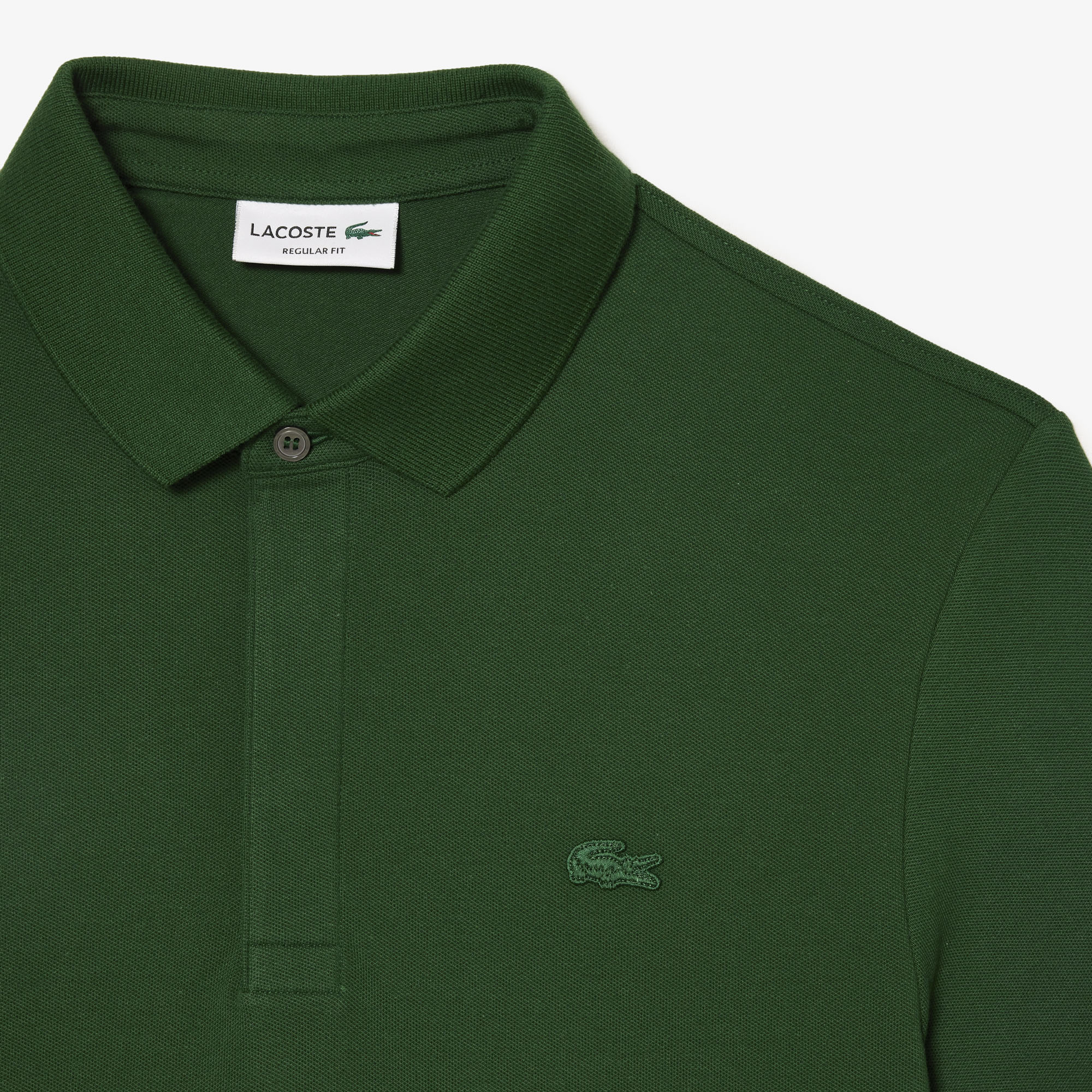 LACOSTE Regular Fit Paris Stretch Piqué Polo Shirt