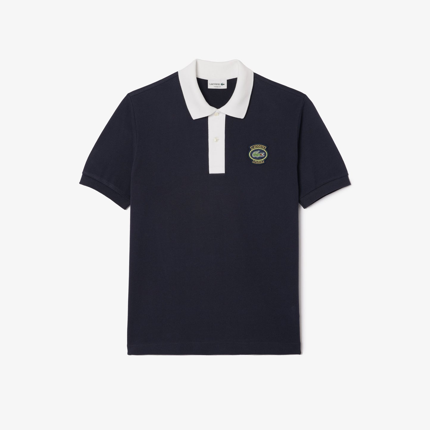 Original L.12.12 Lacoste Badge Polo Shirt - 4-M / EL5-Navy Blue - Lacoste Apparel THE MIX