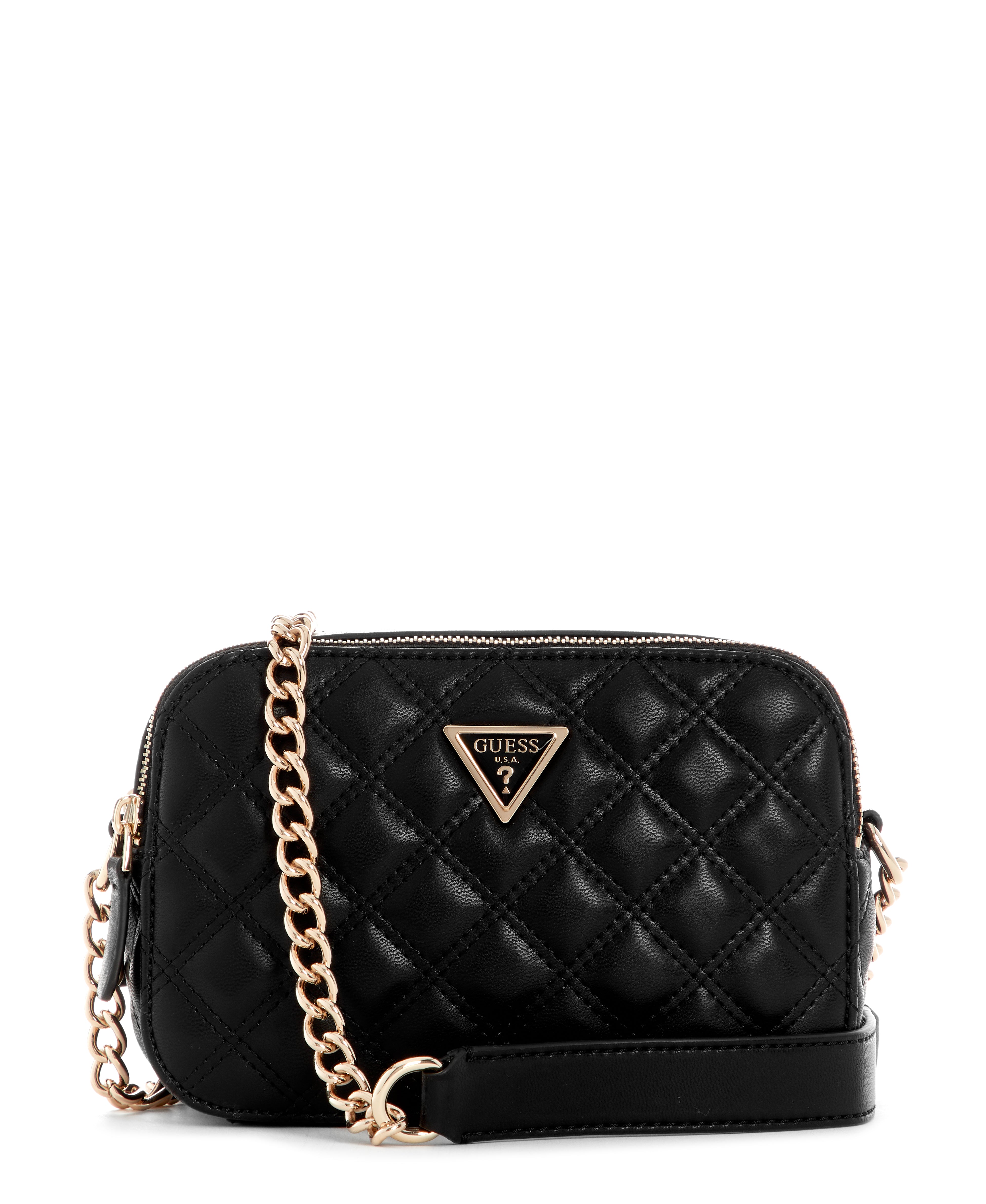 GUESS Black Giully Camera Crossbody Bag