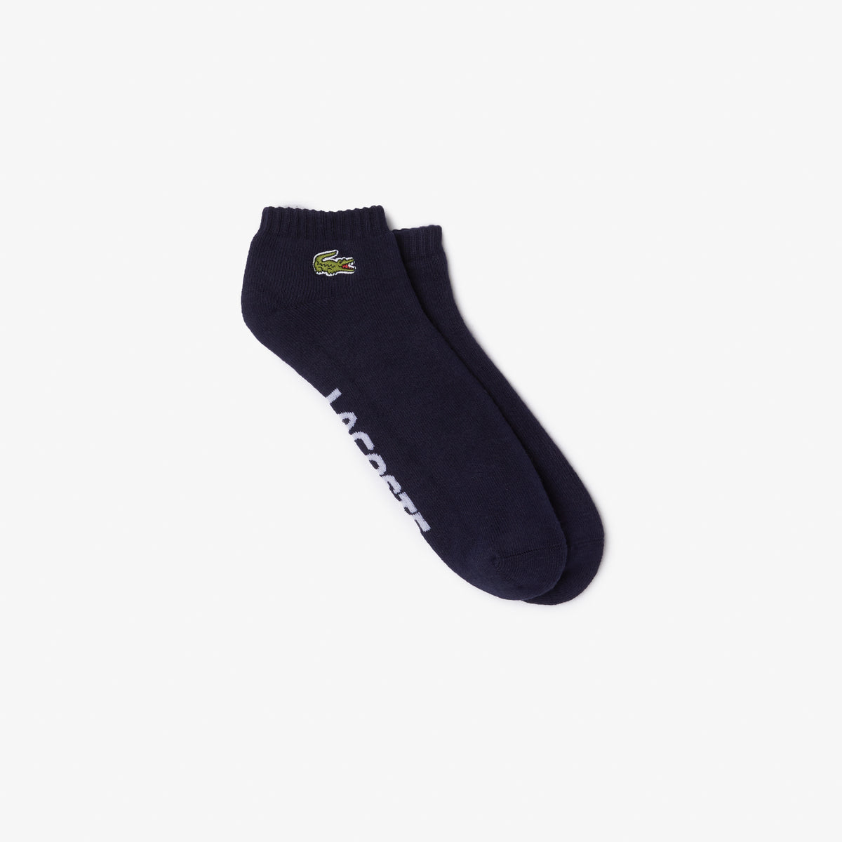LACOSTE Unisex Short Cotton Sport Socks