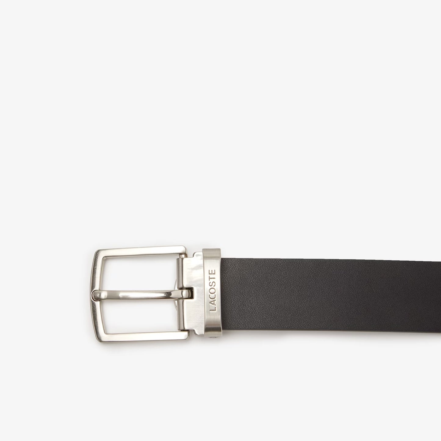 Men's Lacoste Pin And Flat Buckle Belt Gift Set