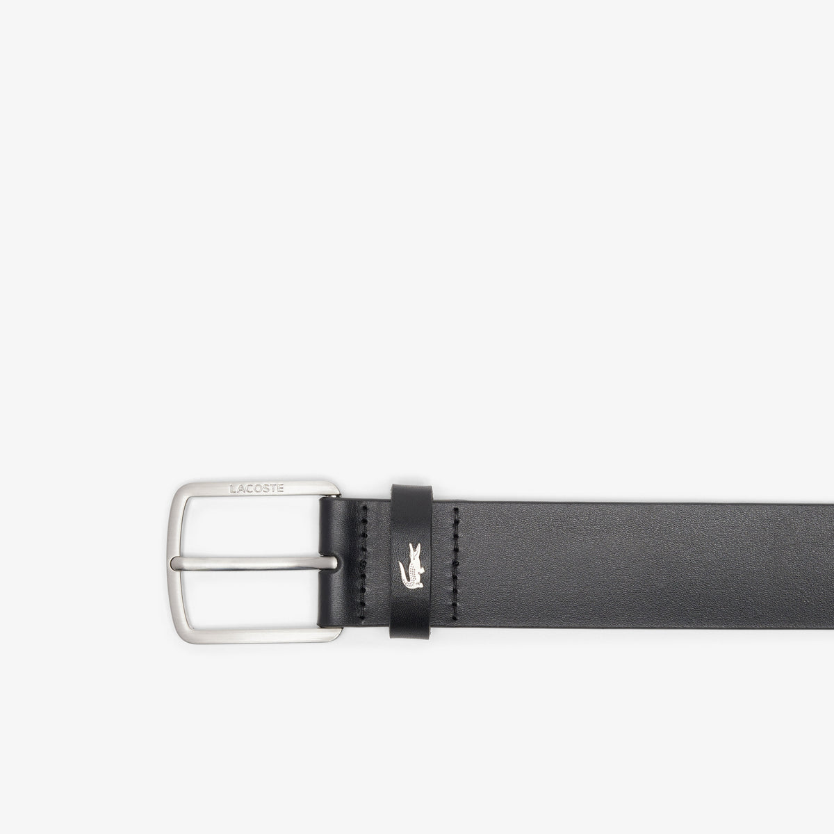 LACOSTE Smooth Leather Belt Men