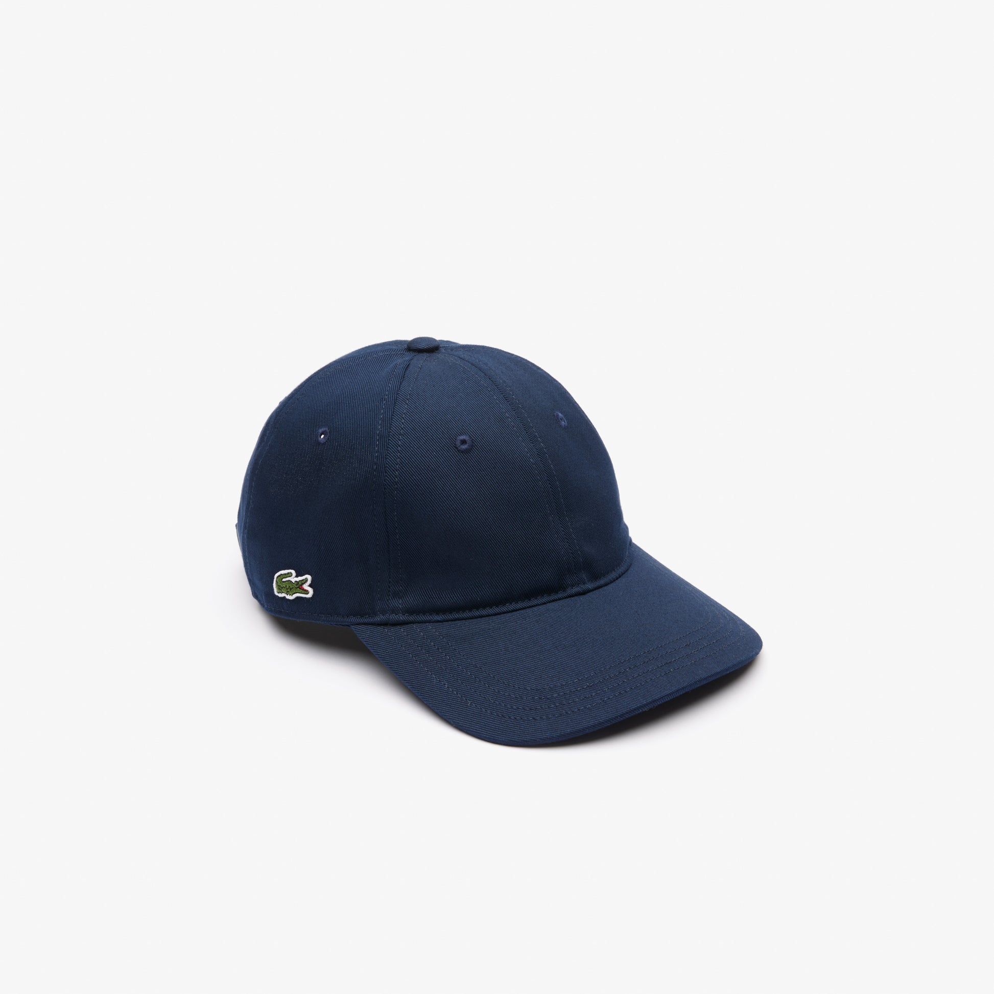 Lacoste Unisex Organic Cotton Twill Cap - Navy - Lacoste Accessories THE MIX